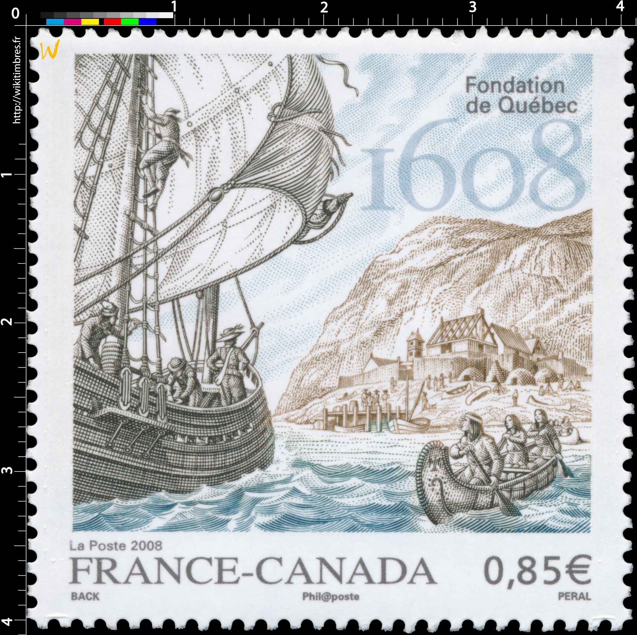 2008 Fondation de Québec 1608 FRANCE-CANADA
