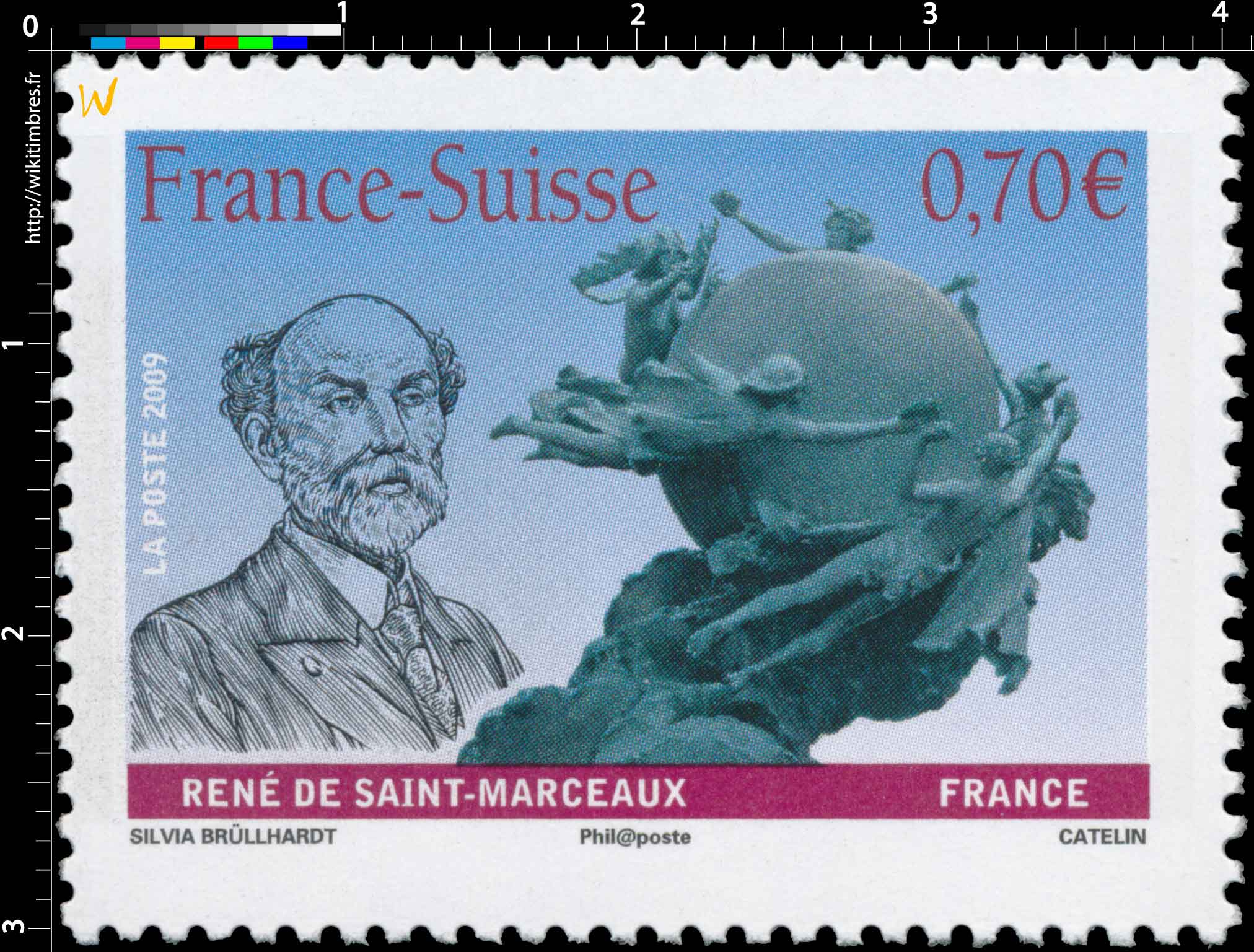 2009 France-Suisse RENÉ DE SAINT-MARCEAUX