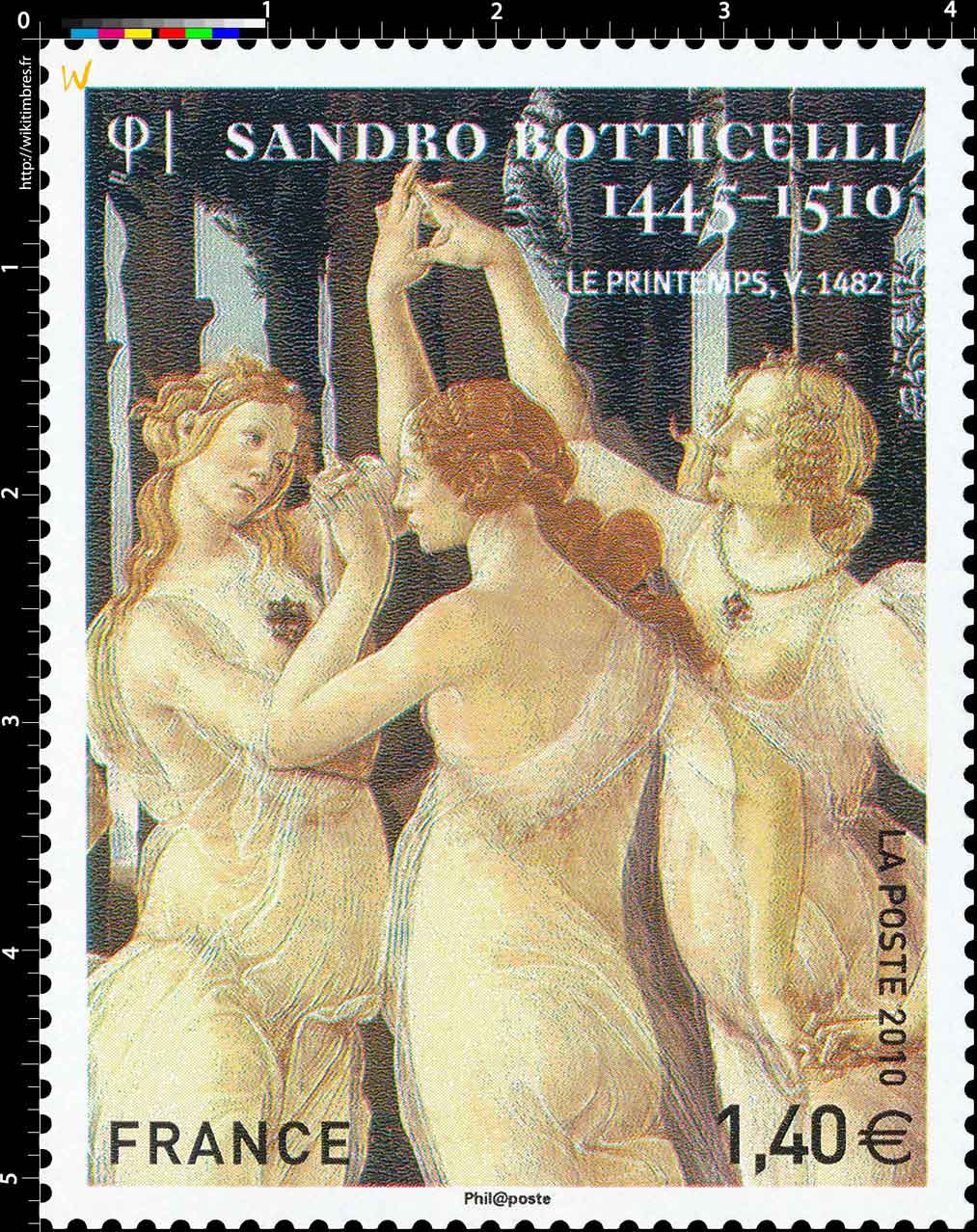 2010 Sandro Botticelli 1445 – 1510. Le Printemps, v. 1482