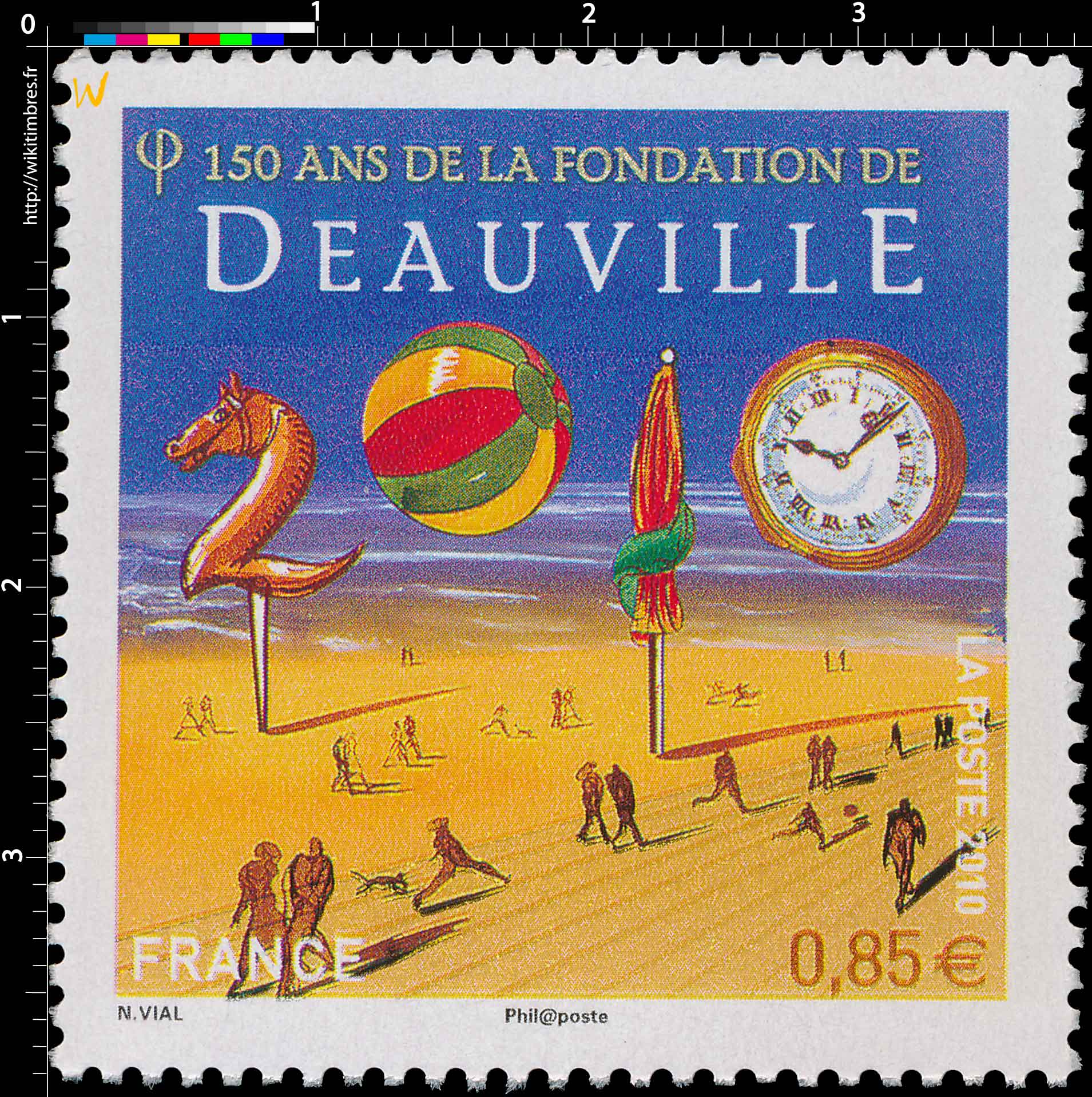 2010 150 ANS DE LA FONDATION DE DEAUVILLE