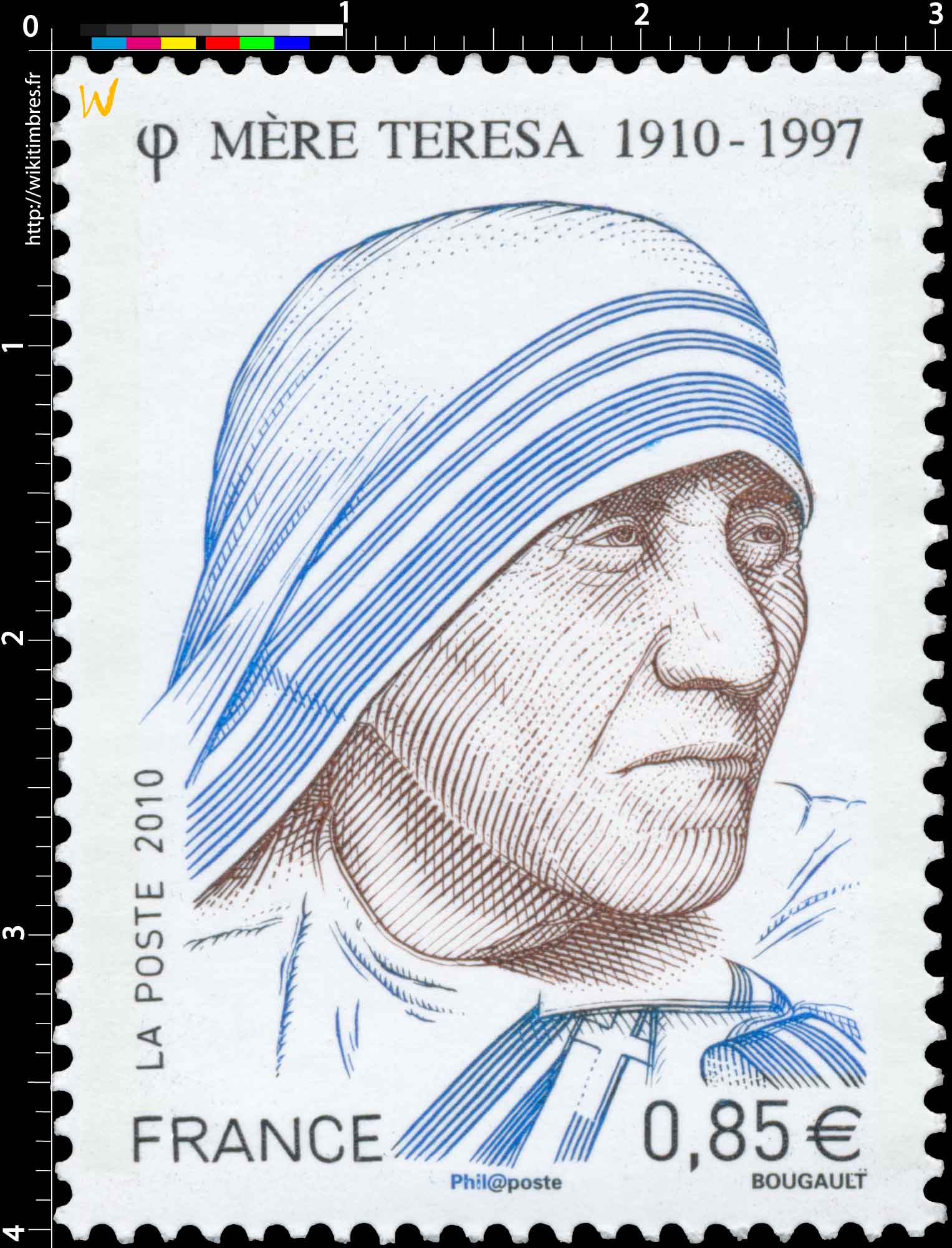2010 Mère Teresa 1910-1977