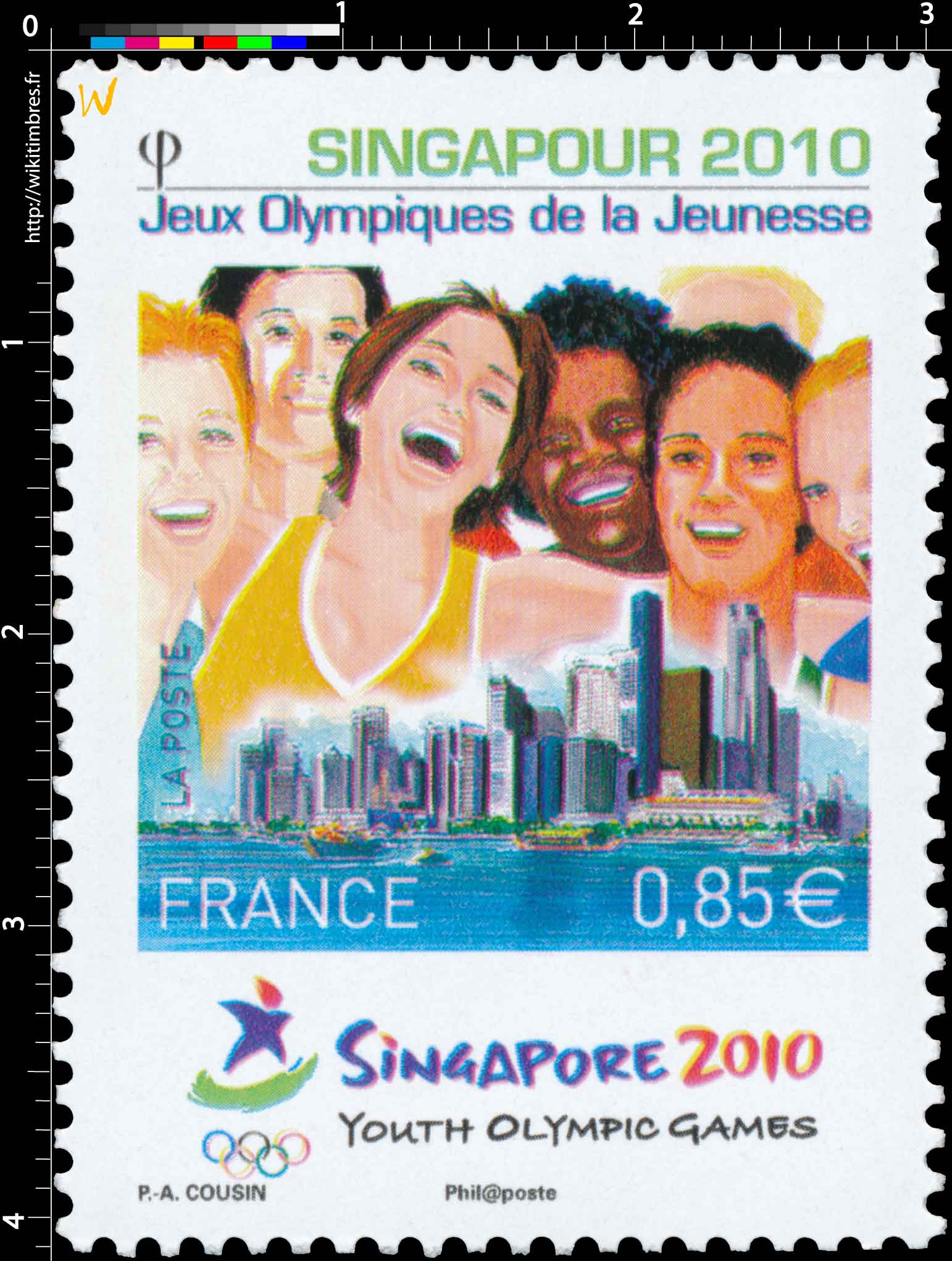 2010 Singapour - Jeux Olympiques de la Jeunesse YOUTH OLYMPIC GAMES