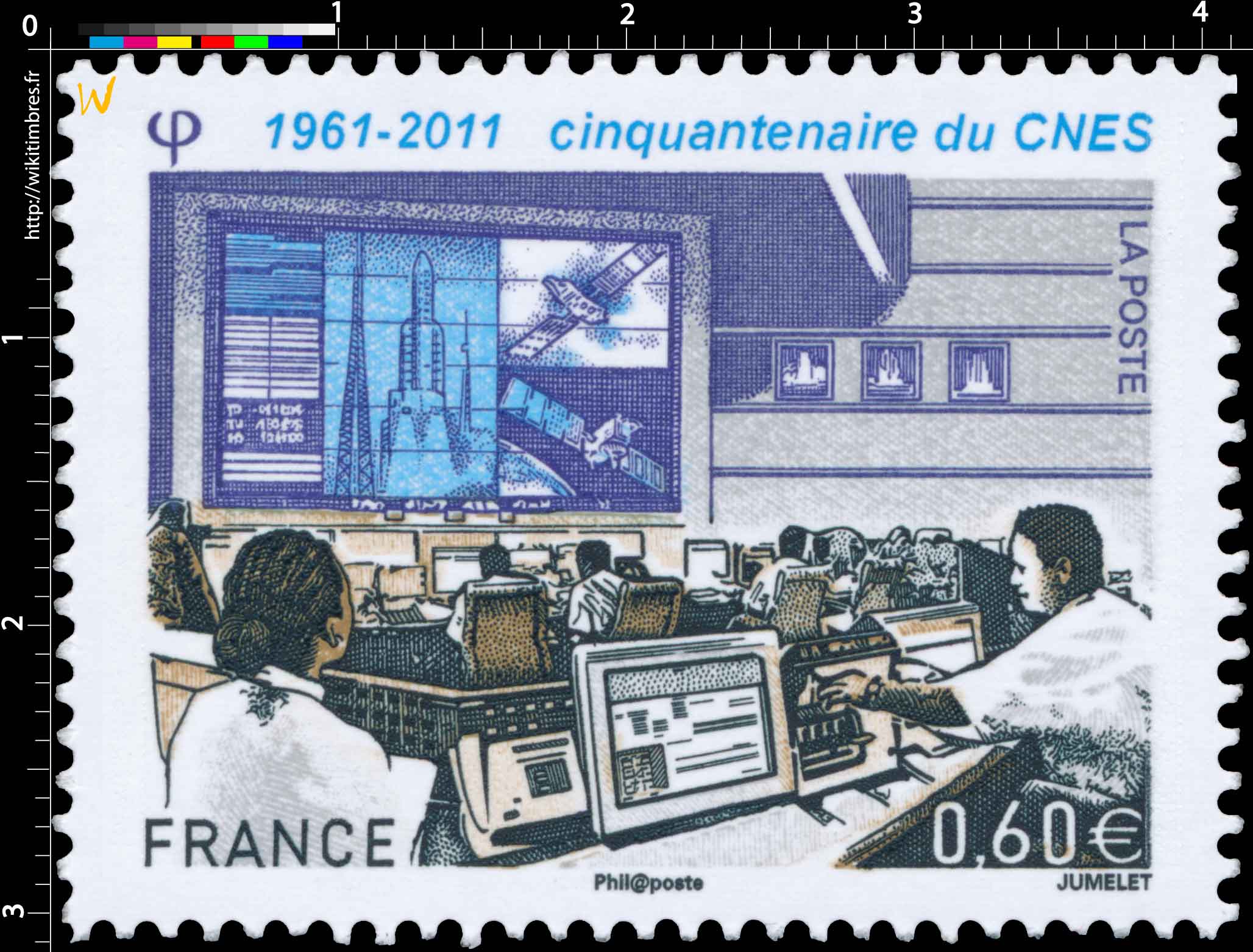 1961 - 2011 cinquantenaire du CNES
