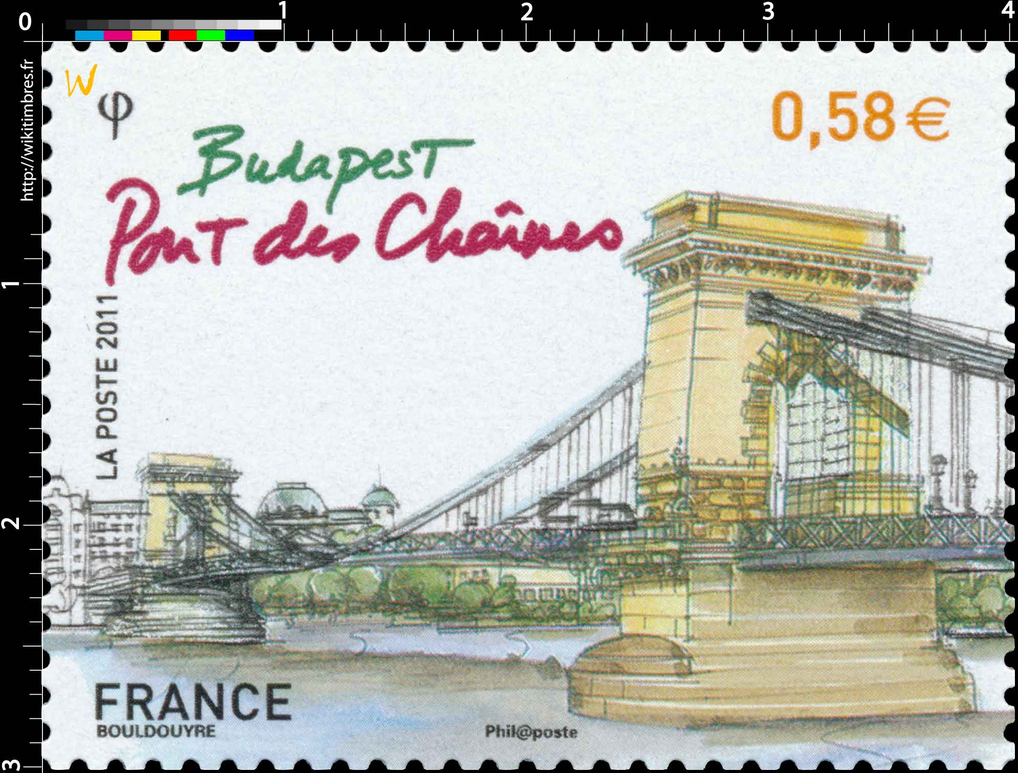 2011 Budapest Pont des chaînes
