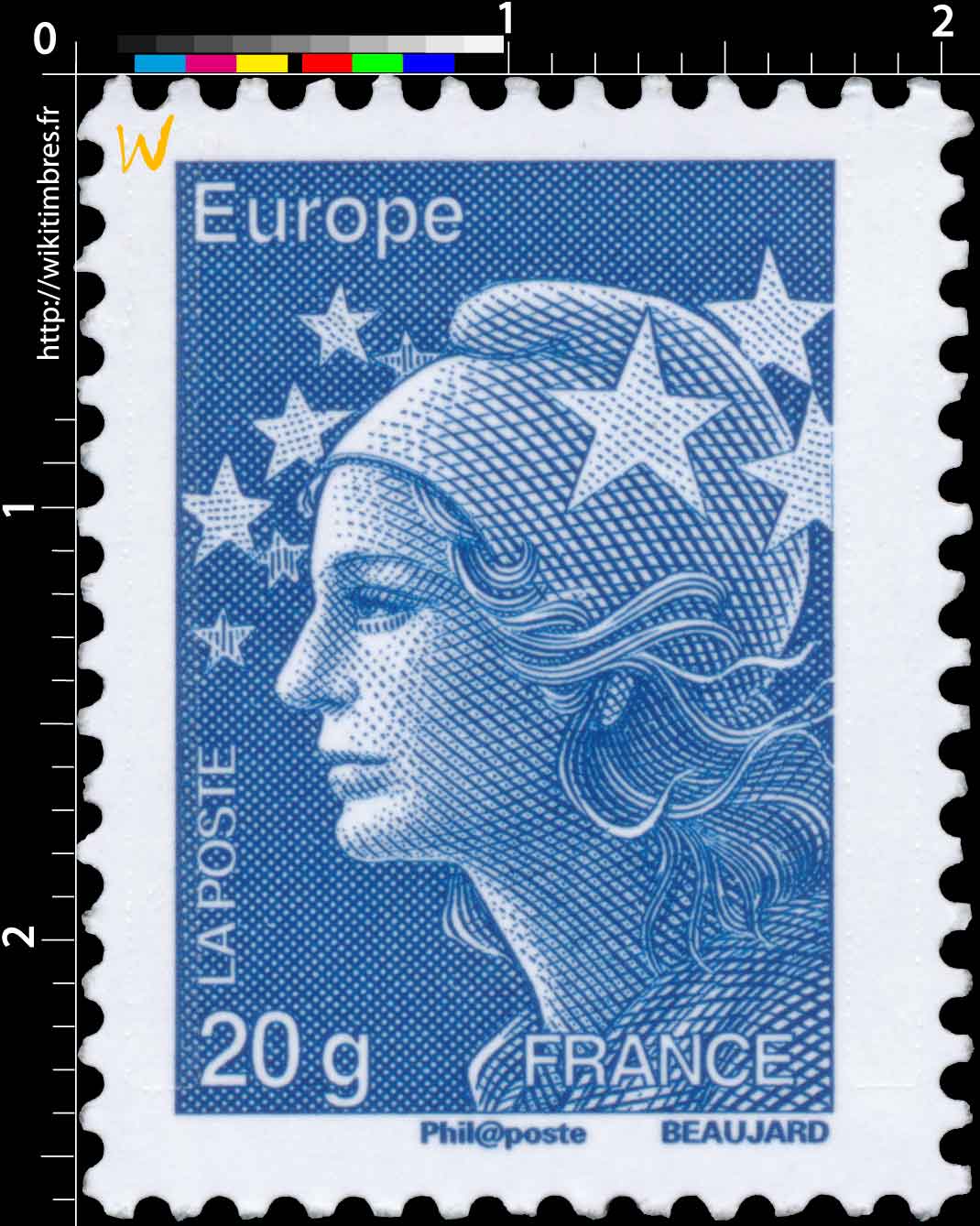 Europe - type Marianne de Beaujard