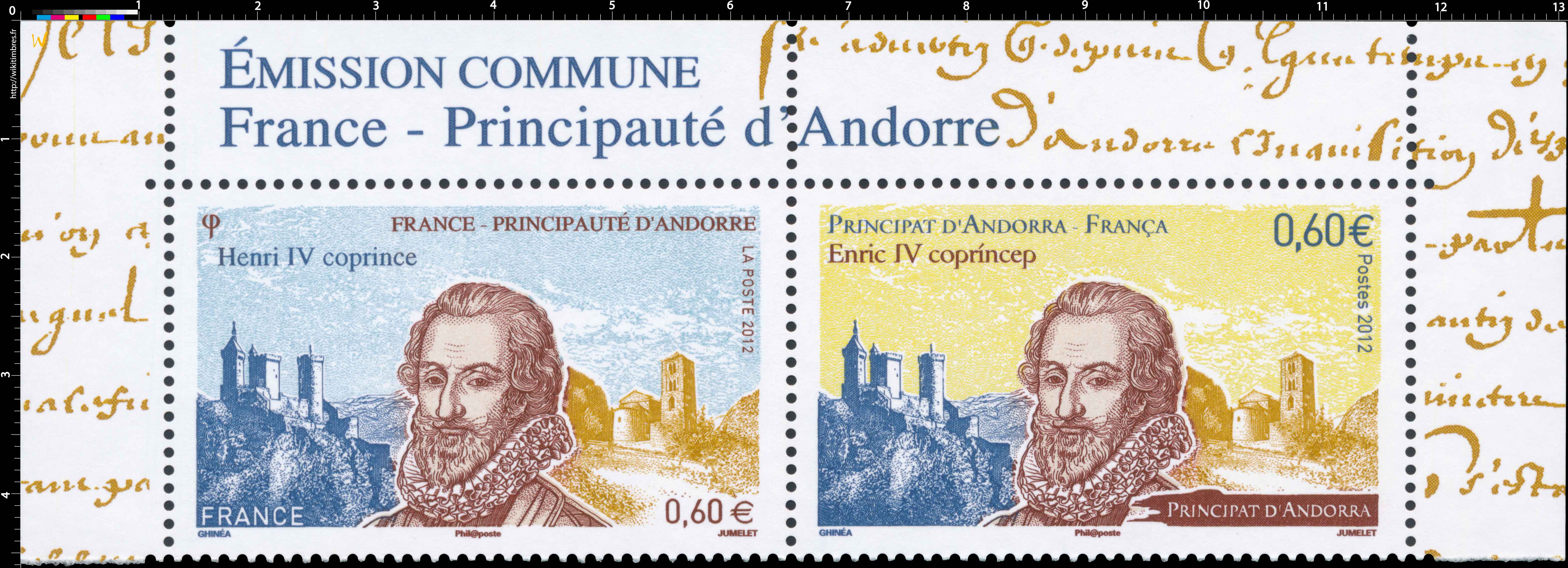 Henri IV coprince France-Principauté d'Andorre