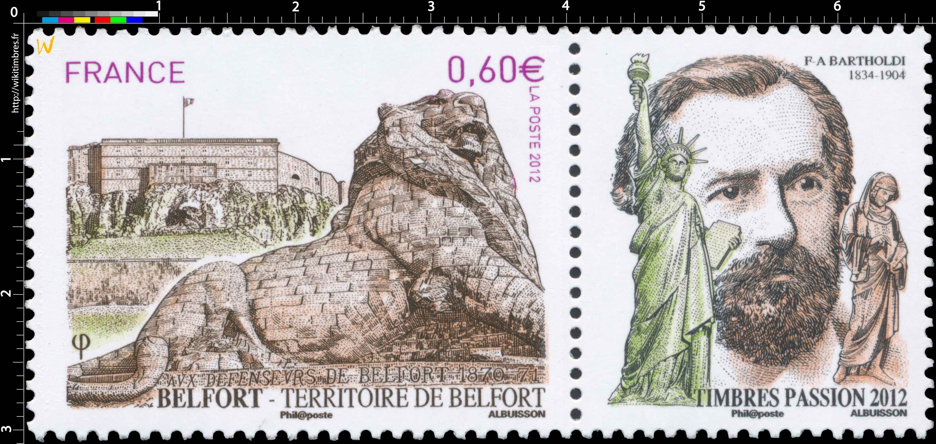 TERRITOIRE DE BELFORT aux défenseurs de Belfort 1870-1871