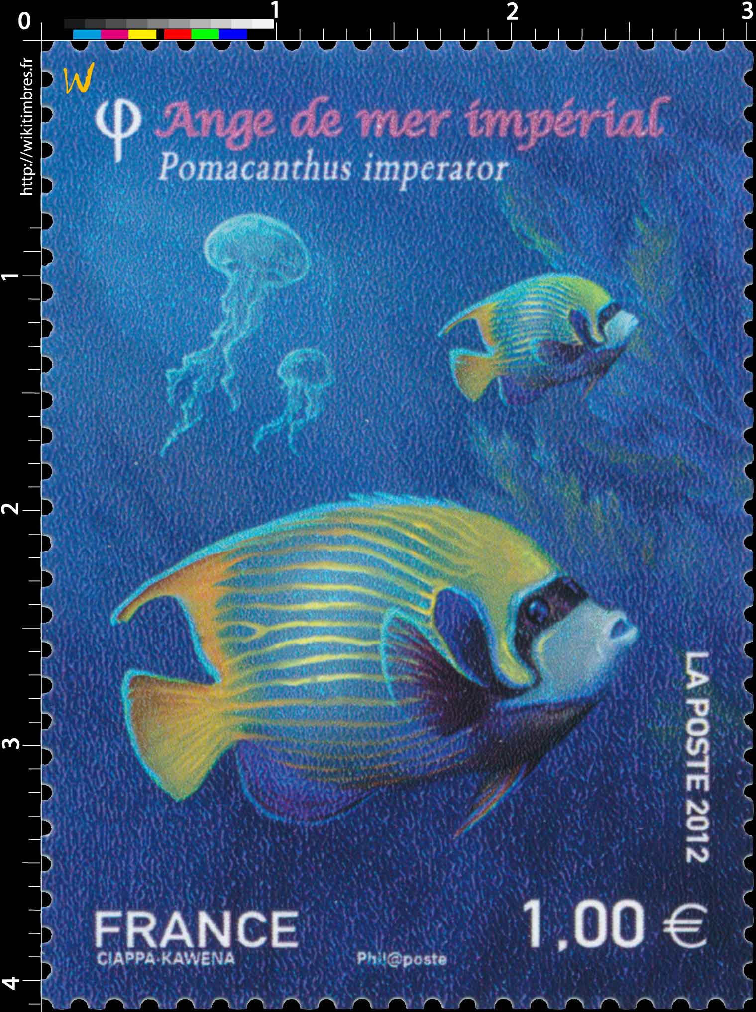 2012 l'ange de mer impérial pomacanthus imperator