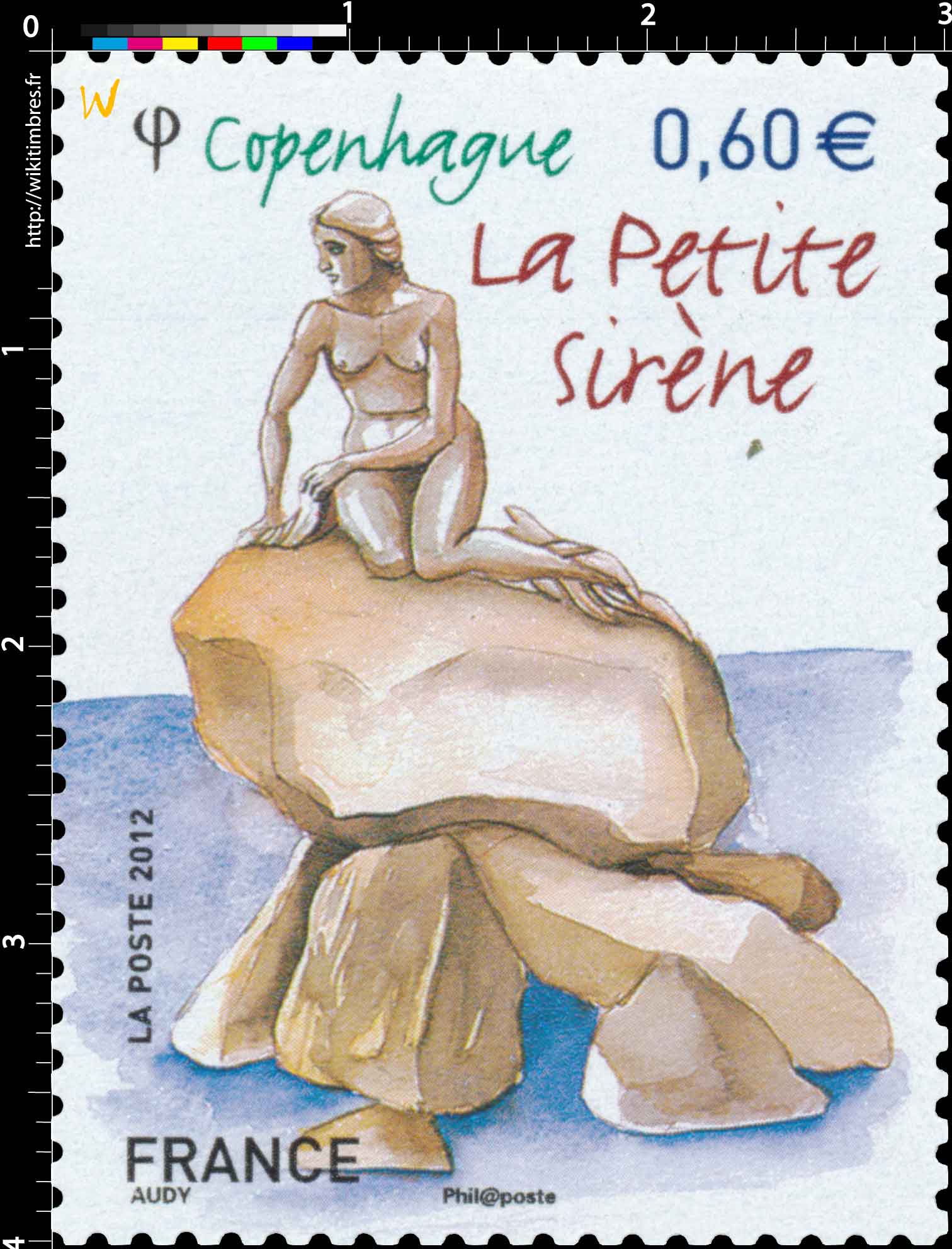 2012 Copenhague la Petite Sirène