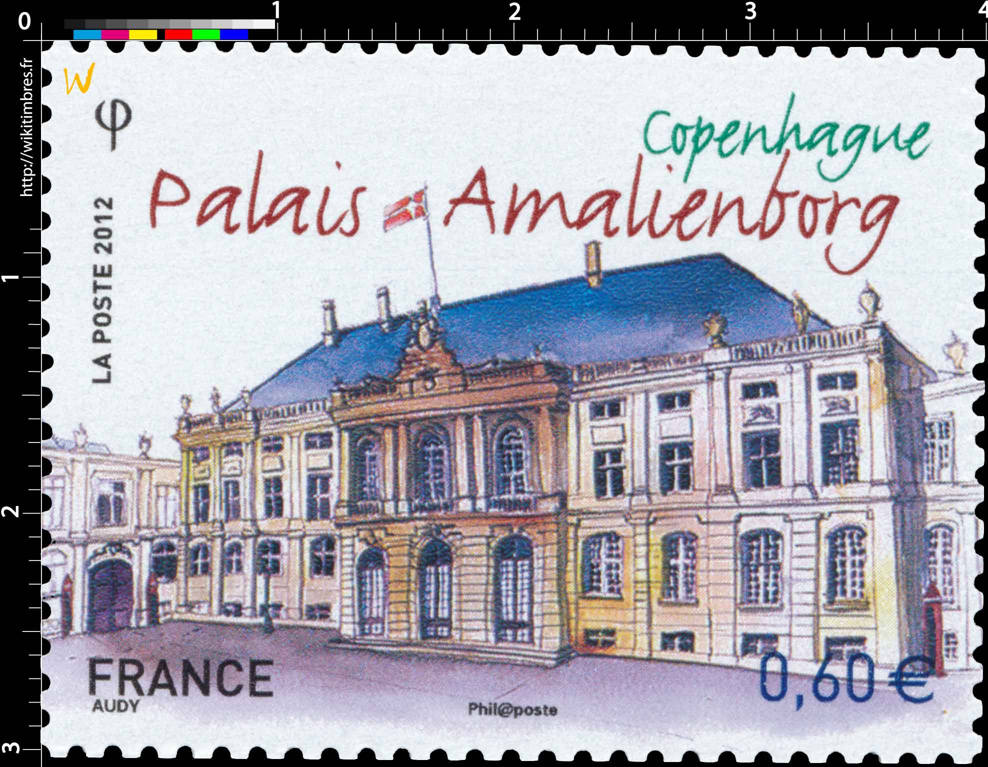 2012 Copenhague palais Amalienborg