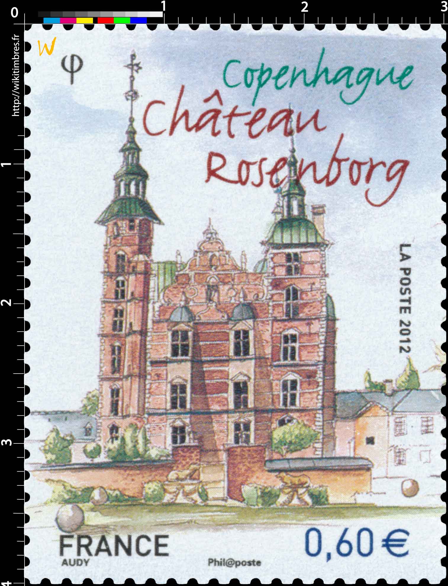 2012 Copenhague château Rosenborg