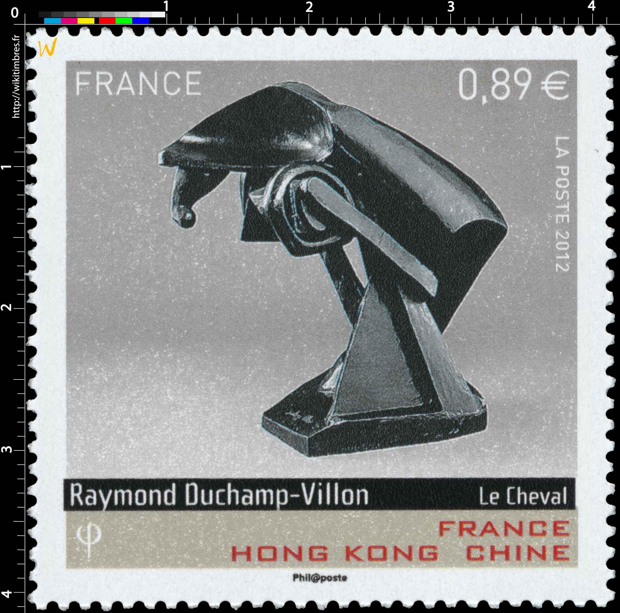 2012 Raymond Duchamp-Villon le cheval France Hong Kong Chine