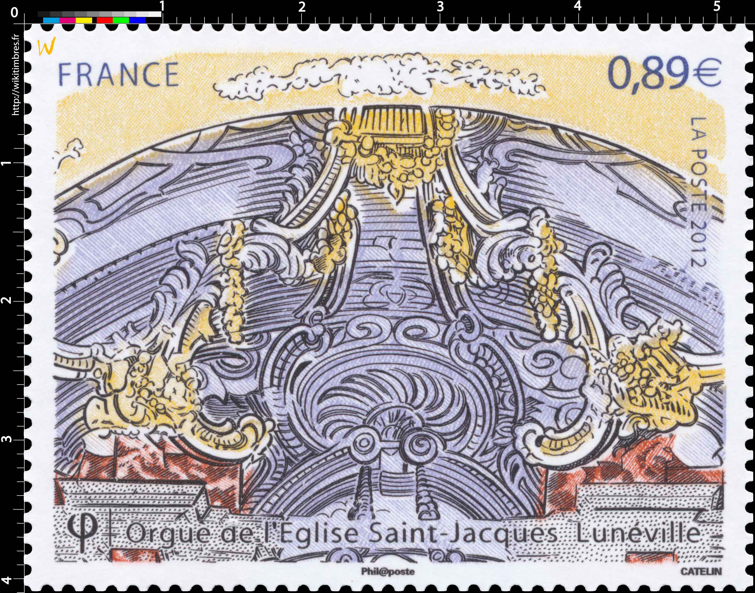 2012 Orgue de l'église Saint-Jacques de Lunéville