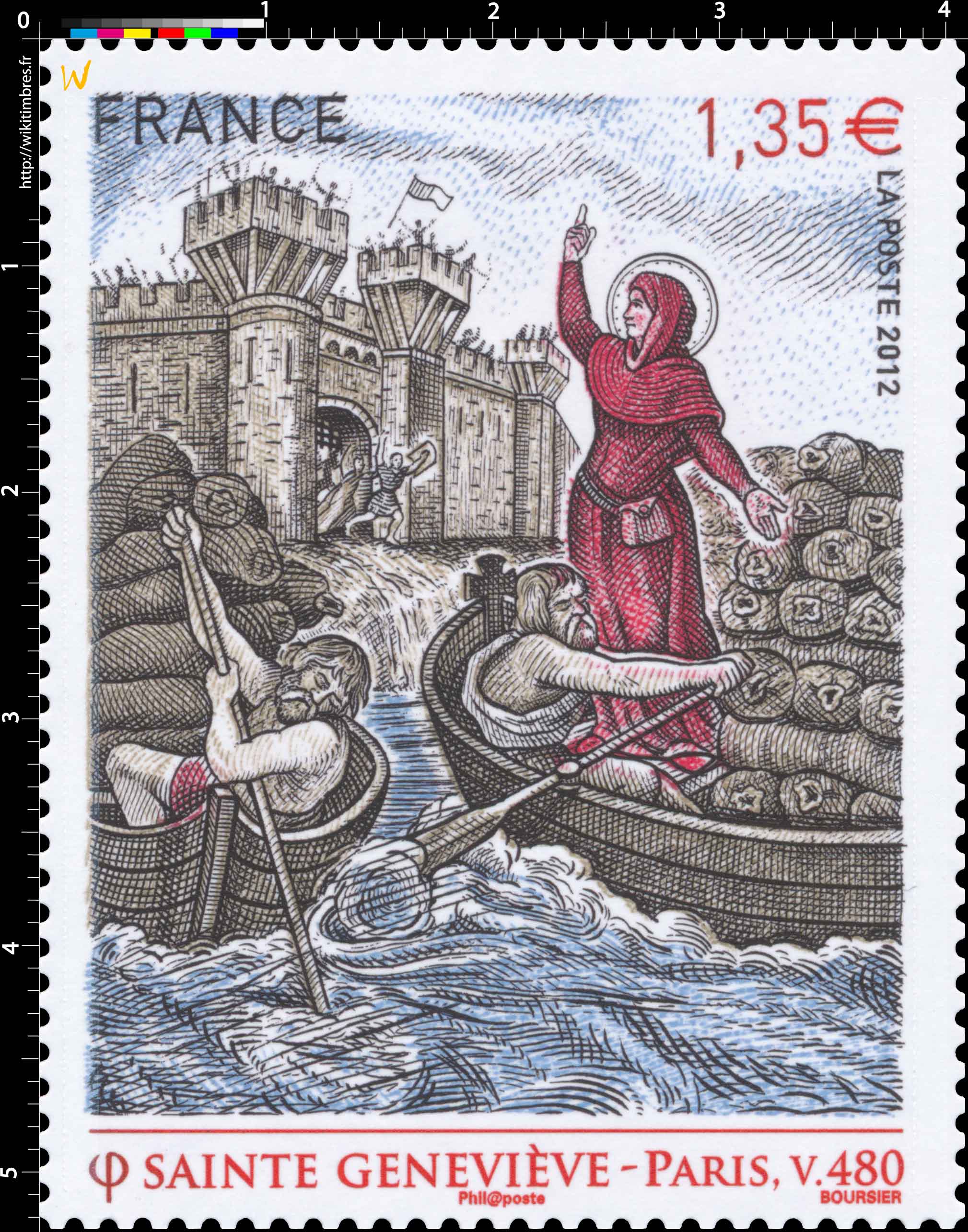 Sainte Geneviève - PARIS, v.480