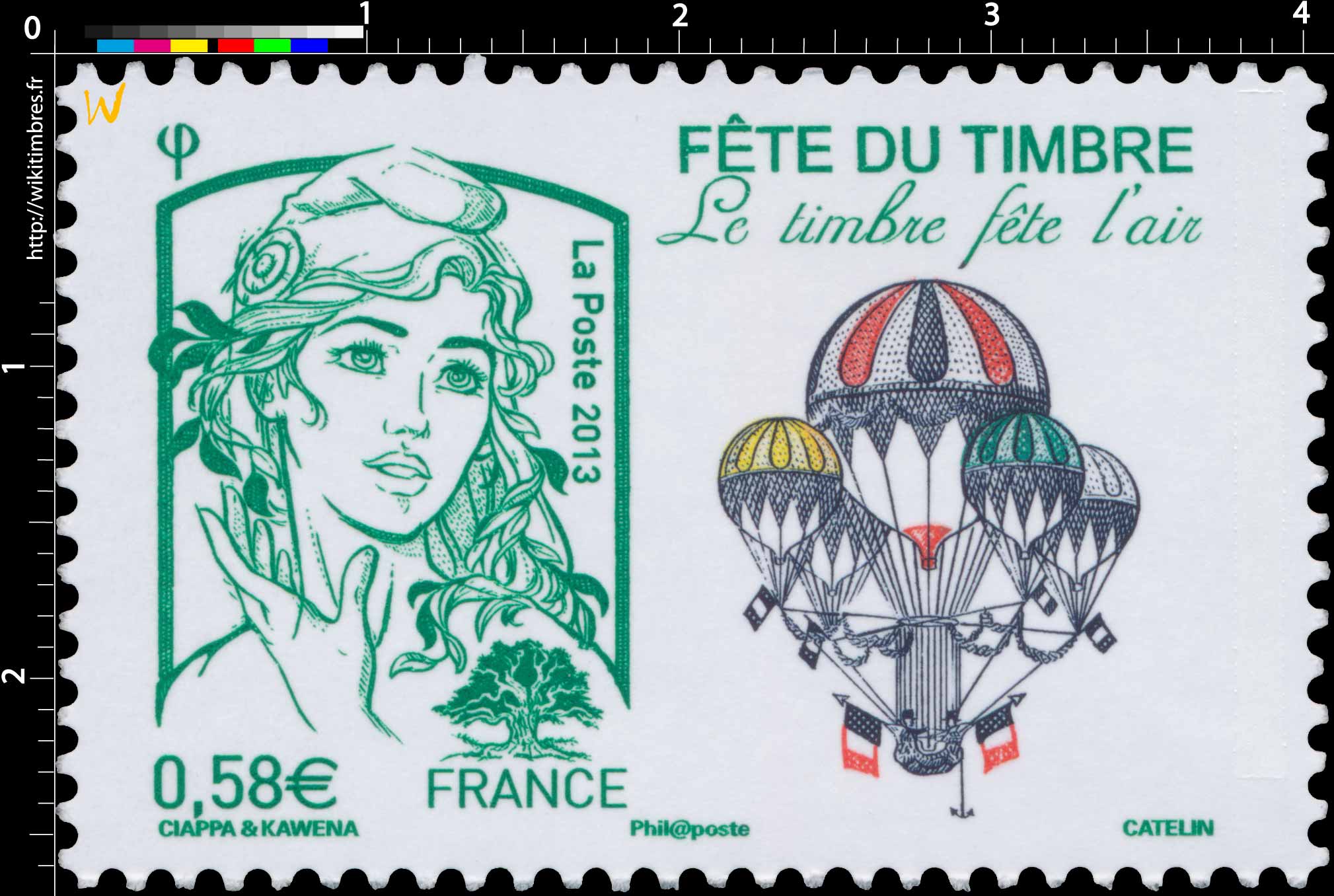 Fête du timbre Le timbre fête l'air