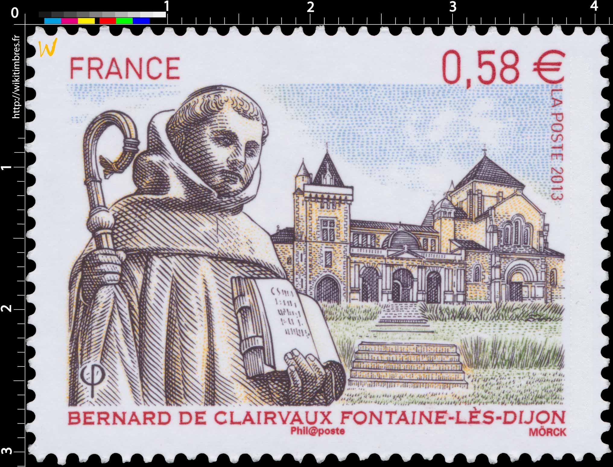 2013 Bernard de Clairvaux Fontaine-lès-Dijon