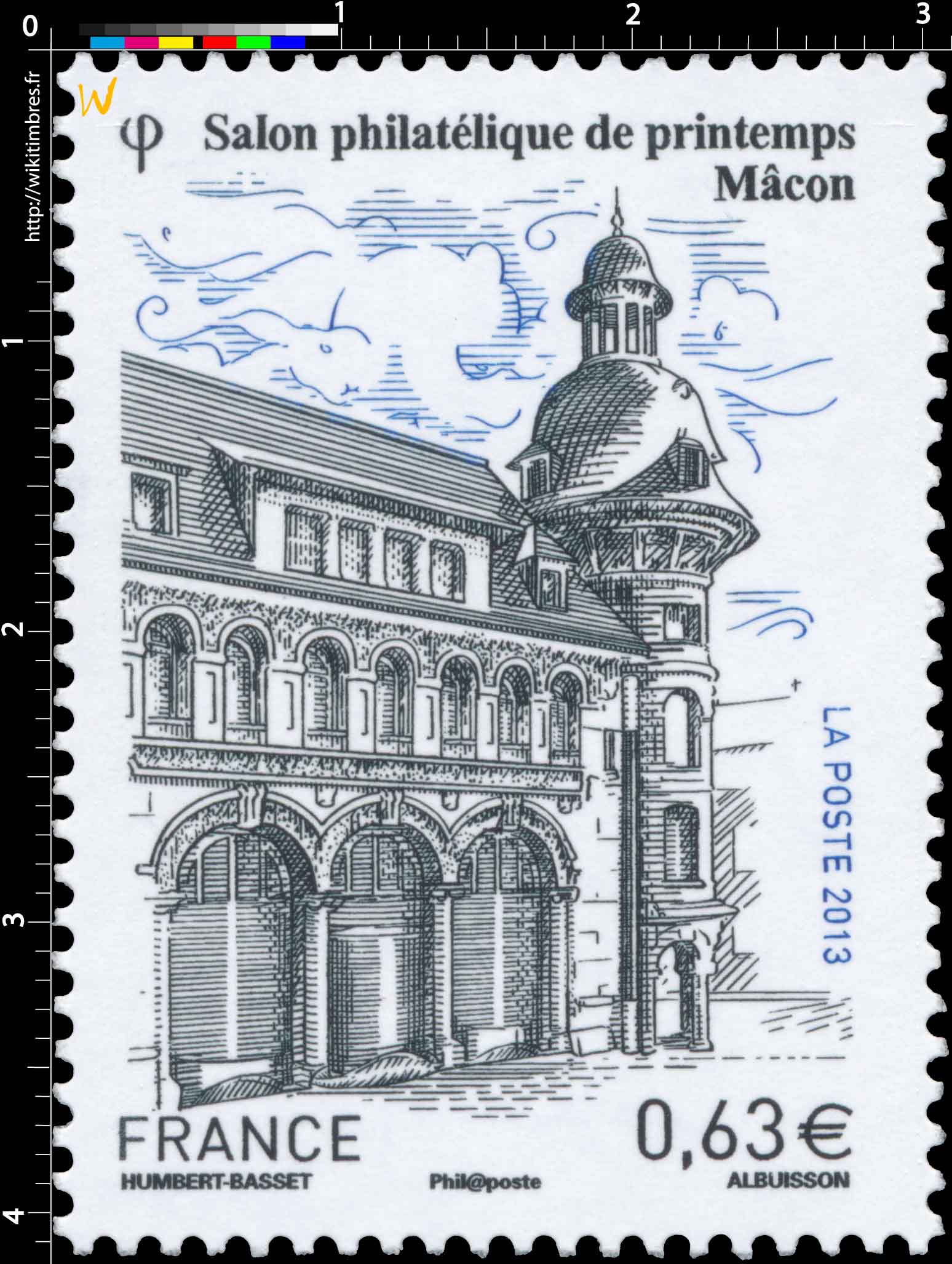 2013 Salon philatélique de printemps Mâcon