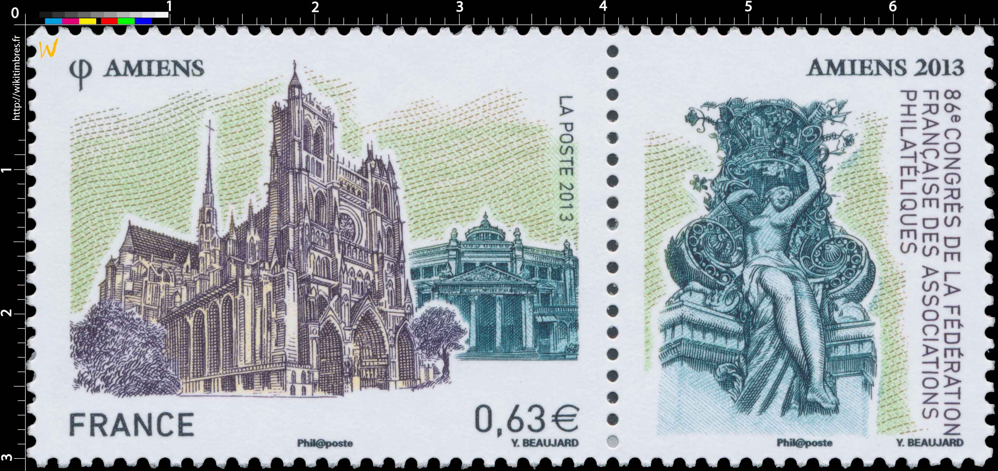 2013 86e congrès de la Fédération française des associations philatéliques Amiens