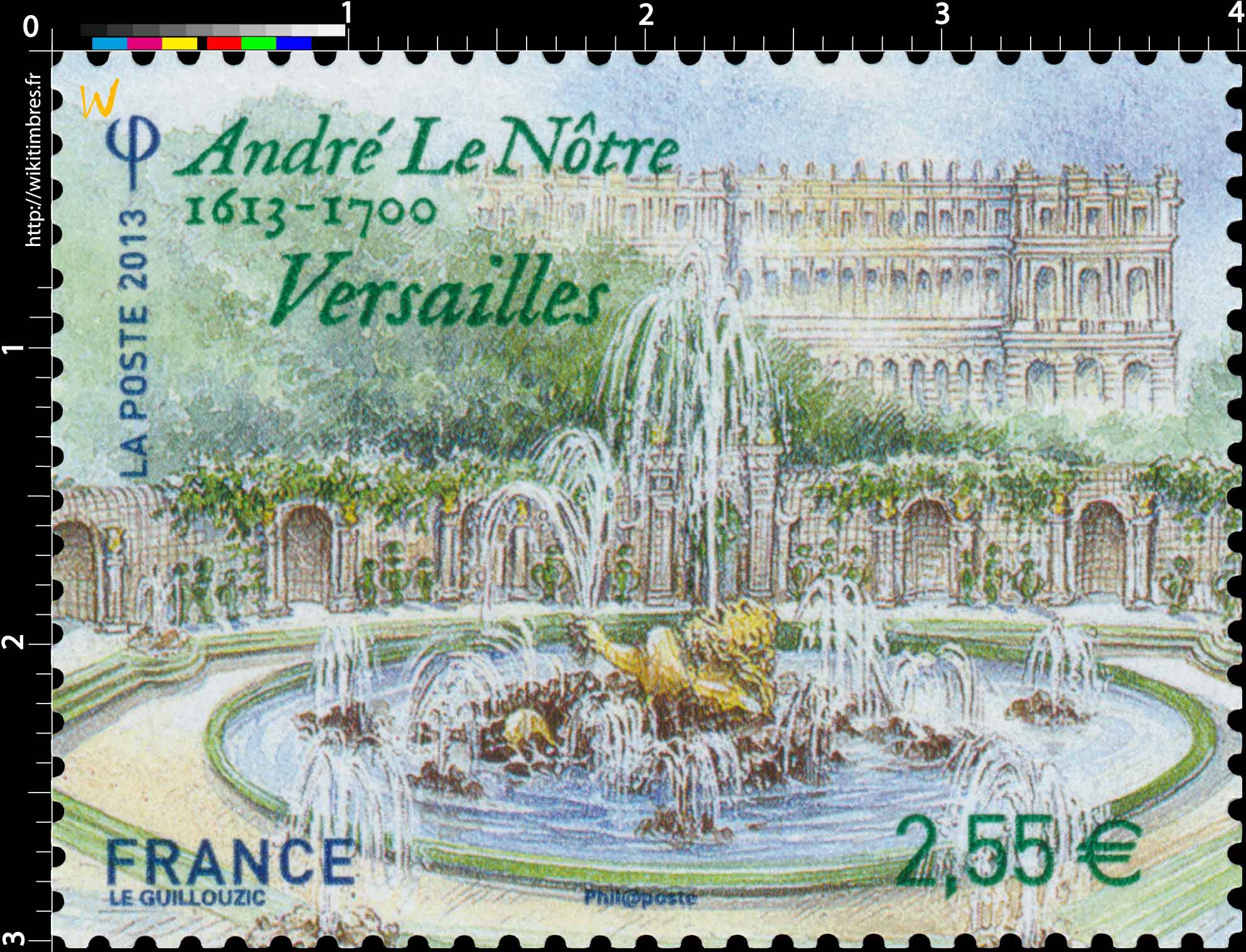 2013 André le Nôtre 1613 -1700 Versailles