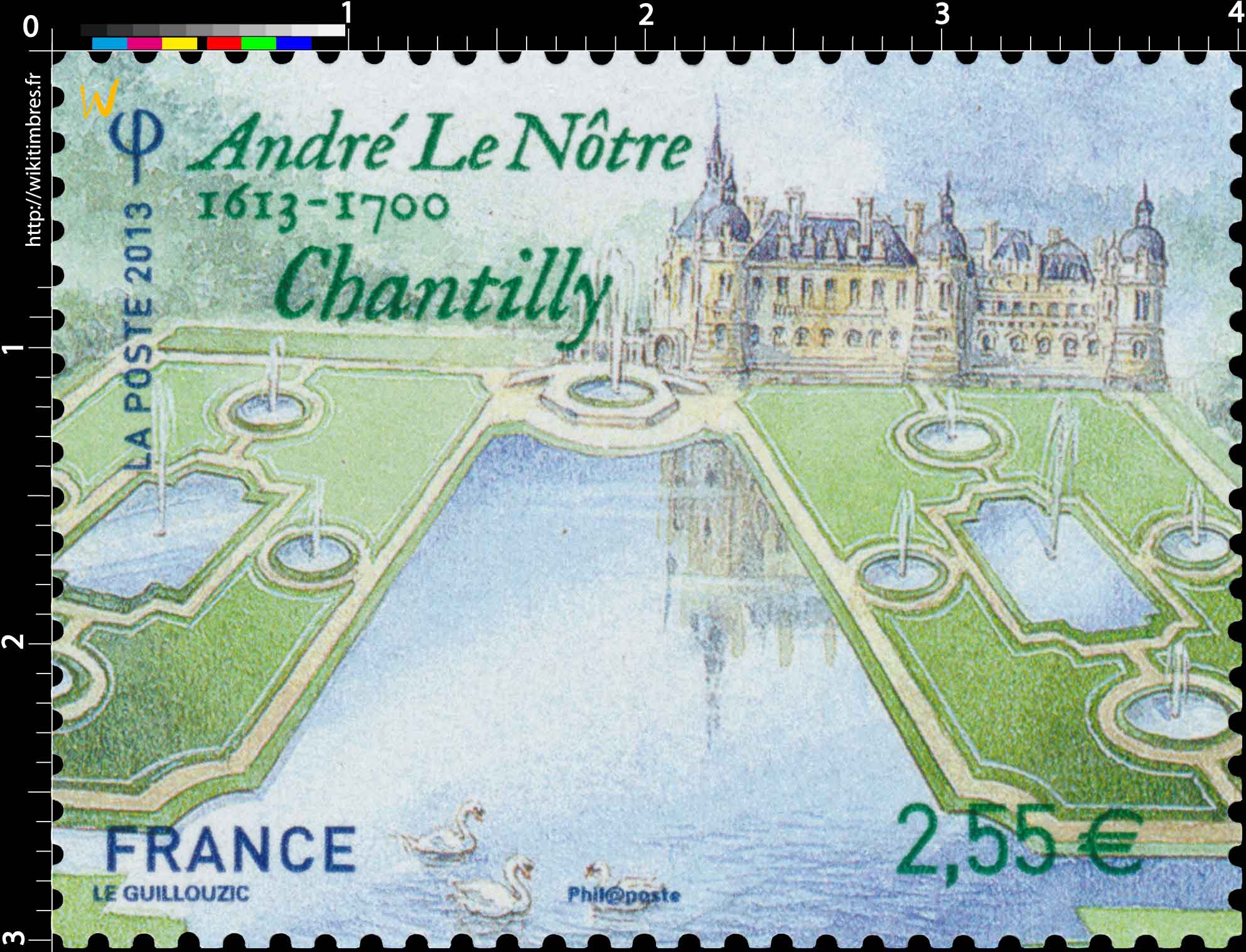 2013 André le Nôtre 1613 - 1700 Chantilly