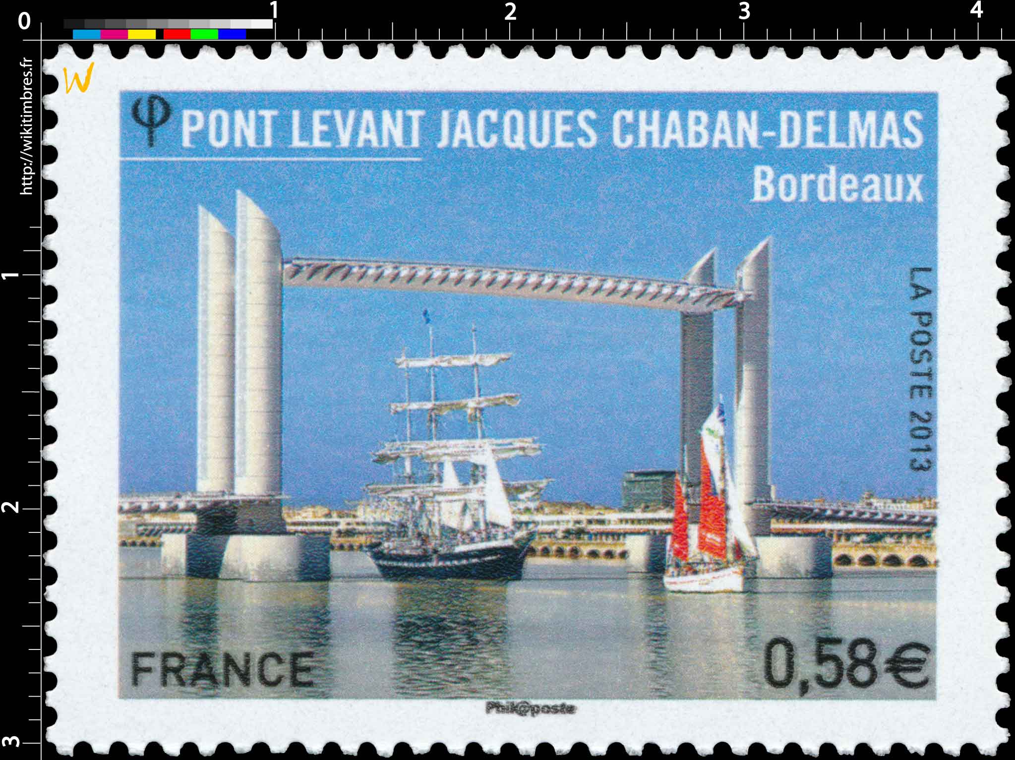 2013 Pont levant Jacques Chaban-Delmas Bordeaux