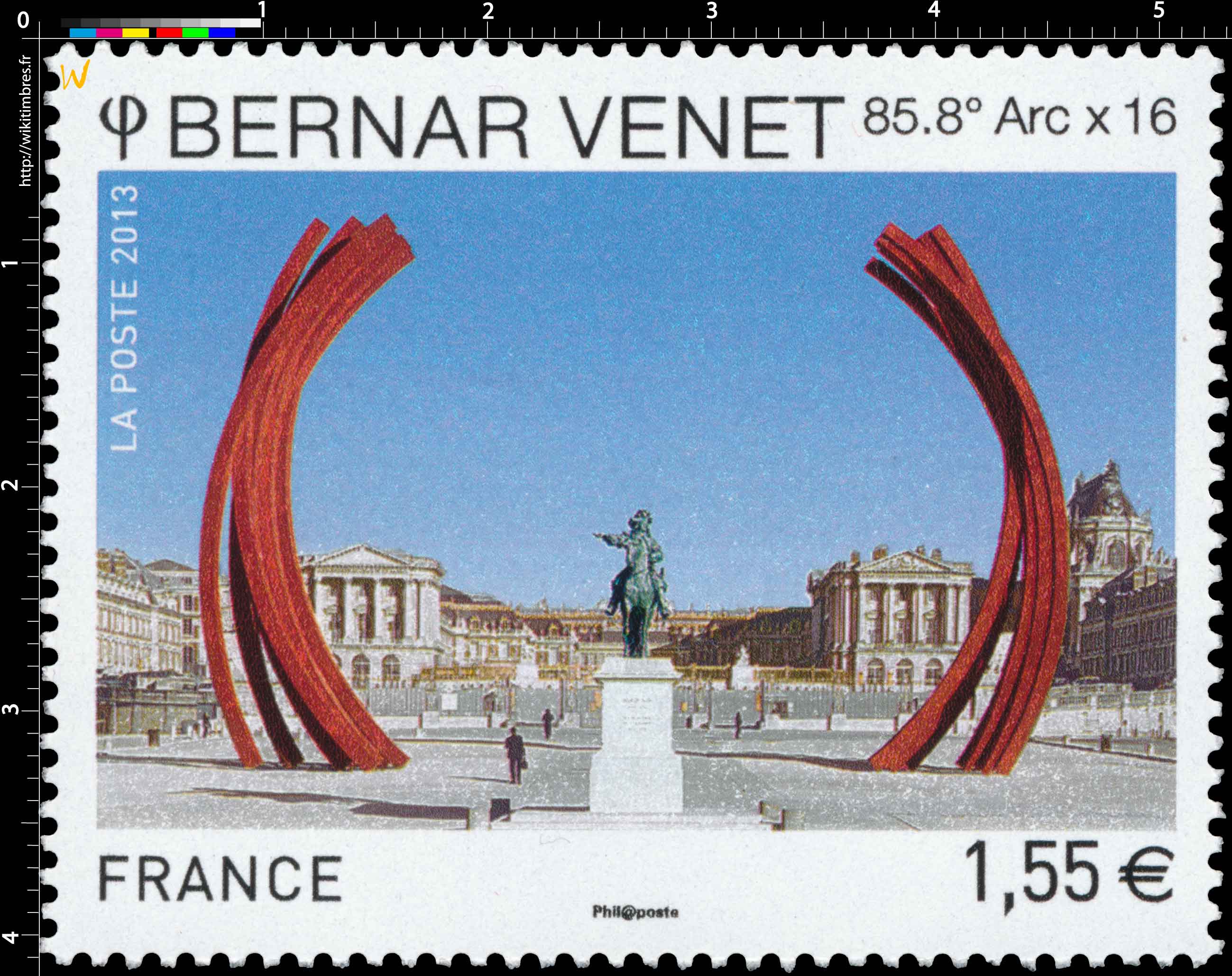 2013 Bernar Venet 85,8° Arc x 16