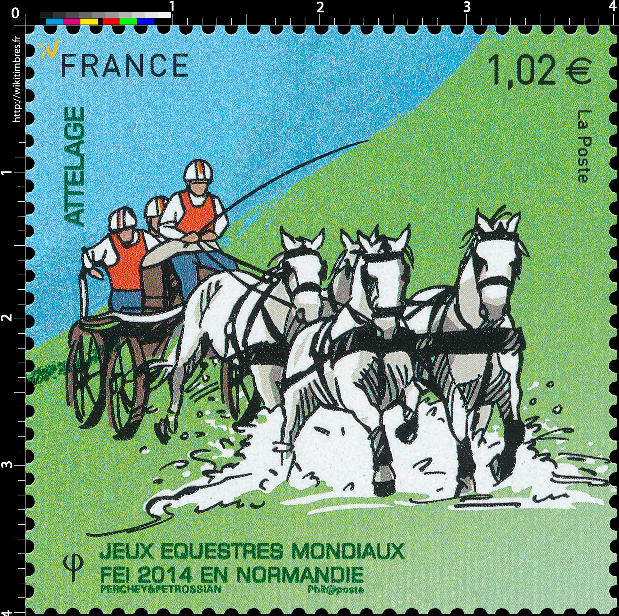 2014 Jeux Équestres Mondiaux FEI en Normandie ATTELAGE