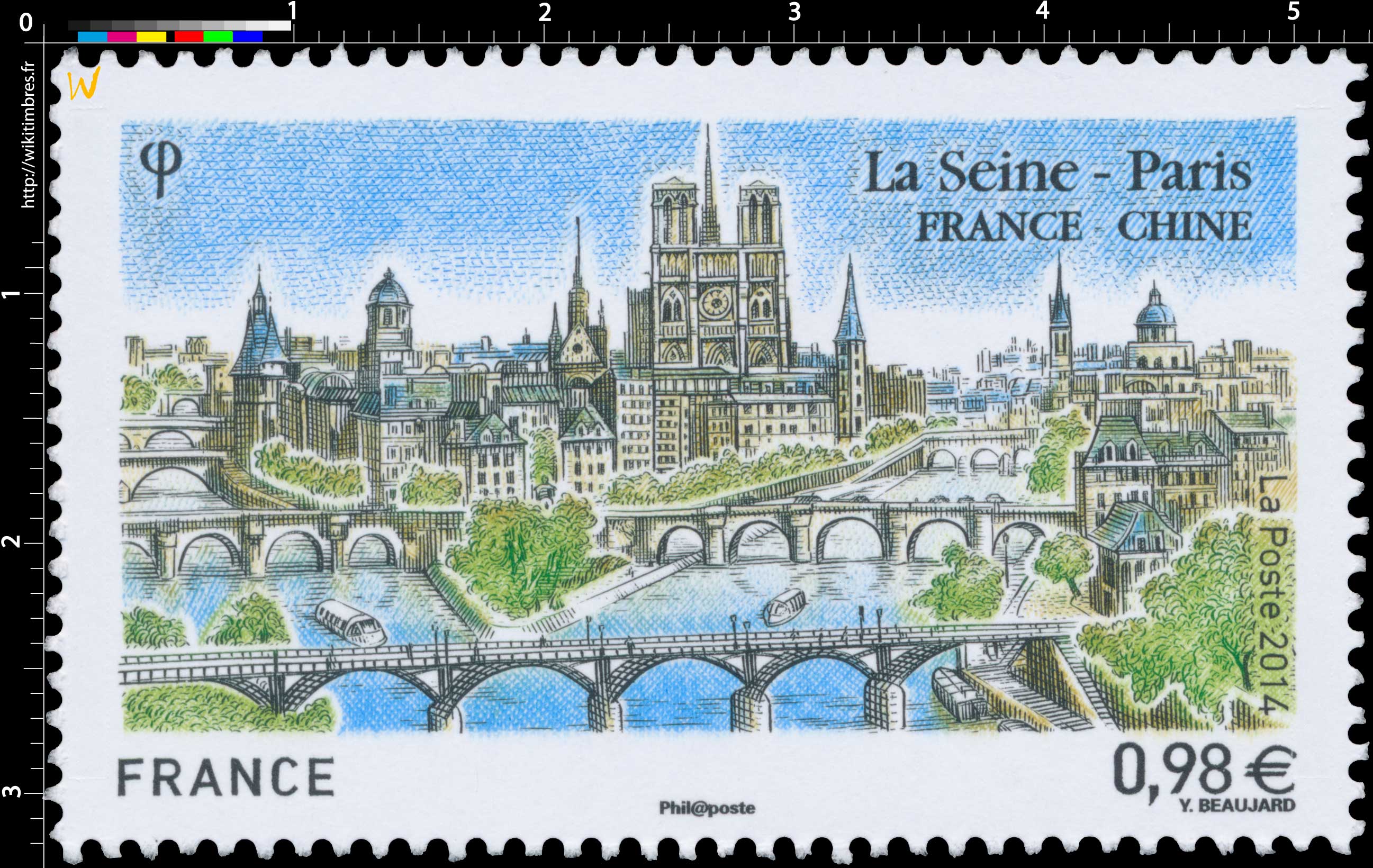 2014 La Seine – Paris  France - Chine