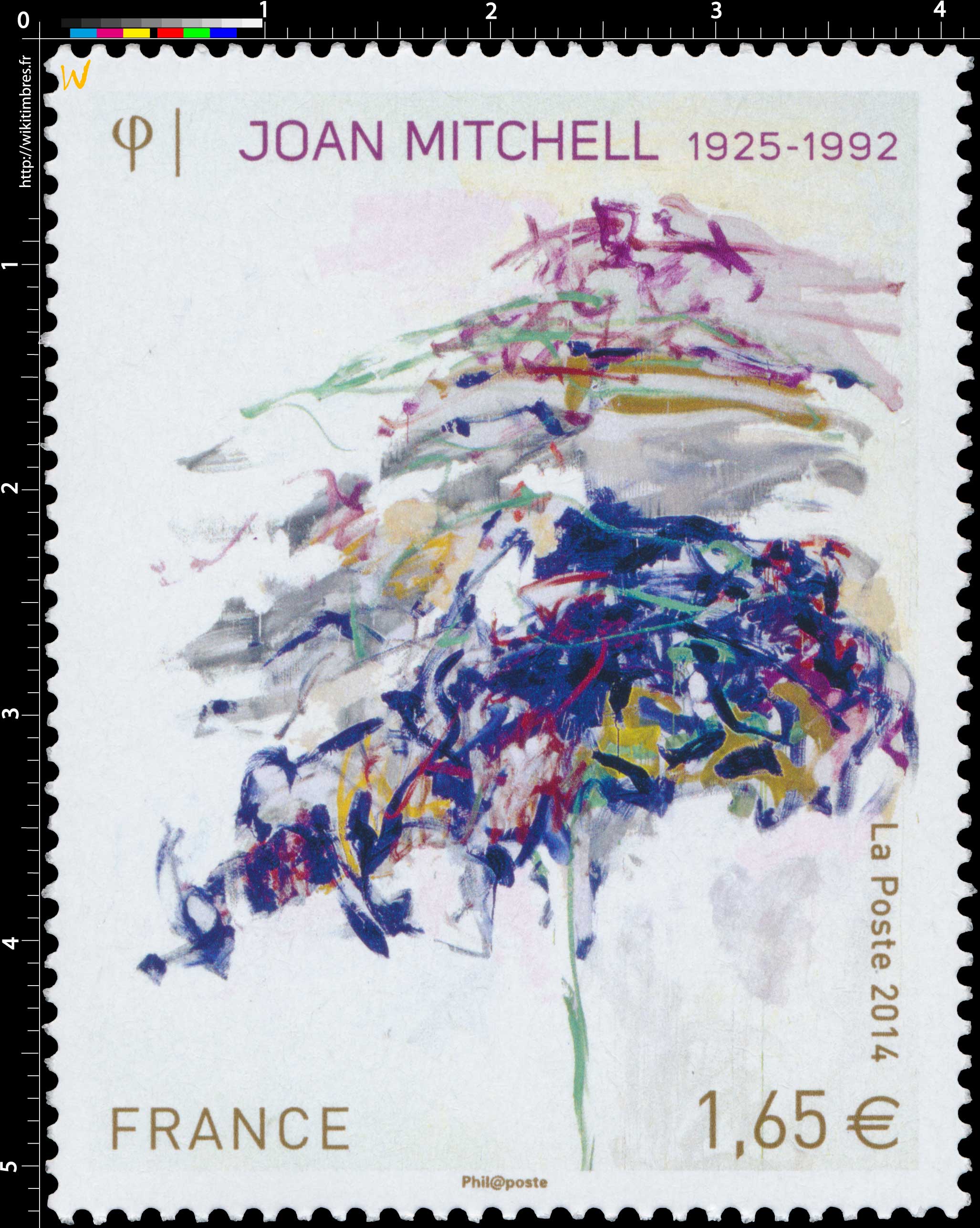 2014 Joan Mitchell 1925 -1992