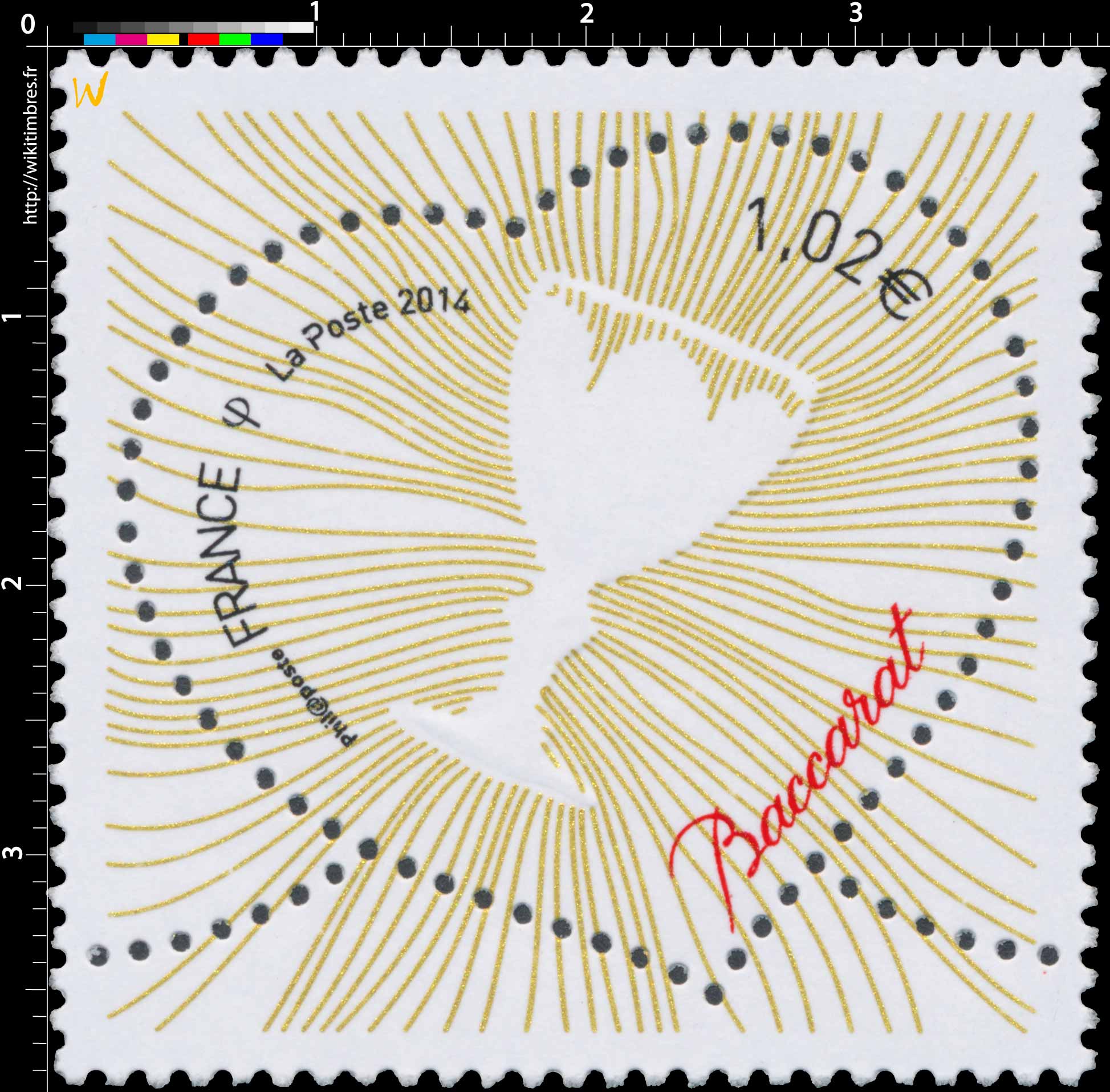 2014 Timbre Coeur Baccarat