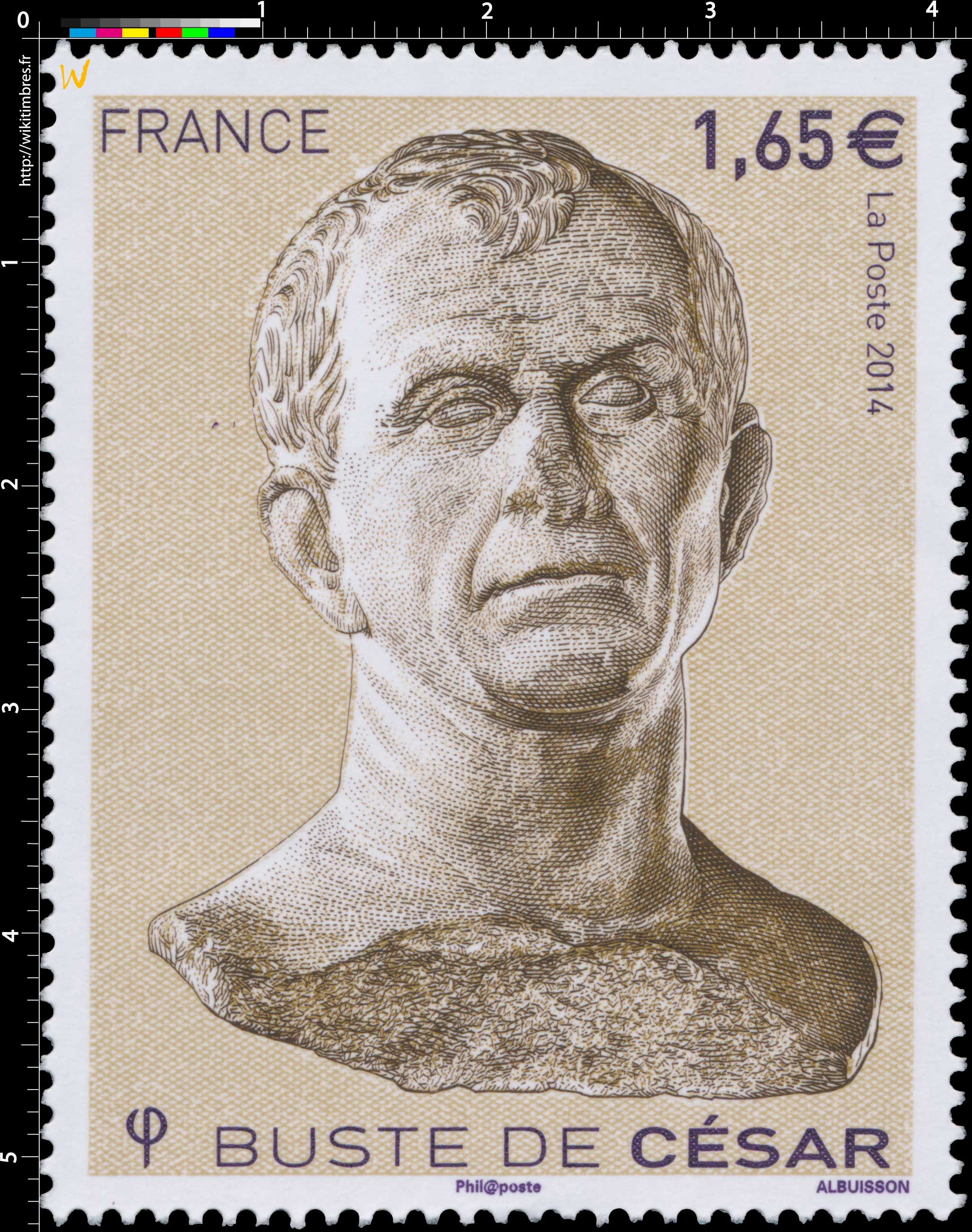 2014 Le buste de César