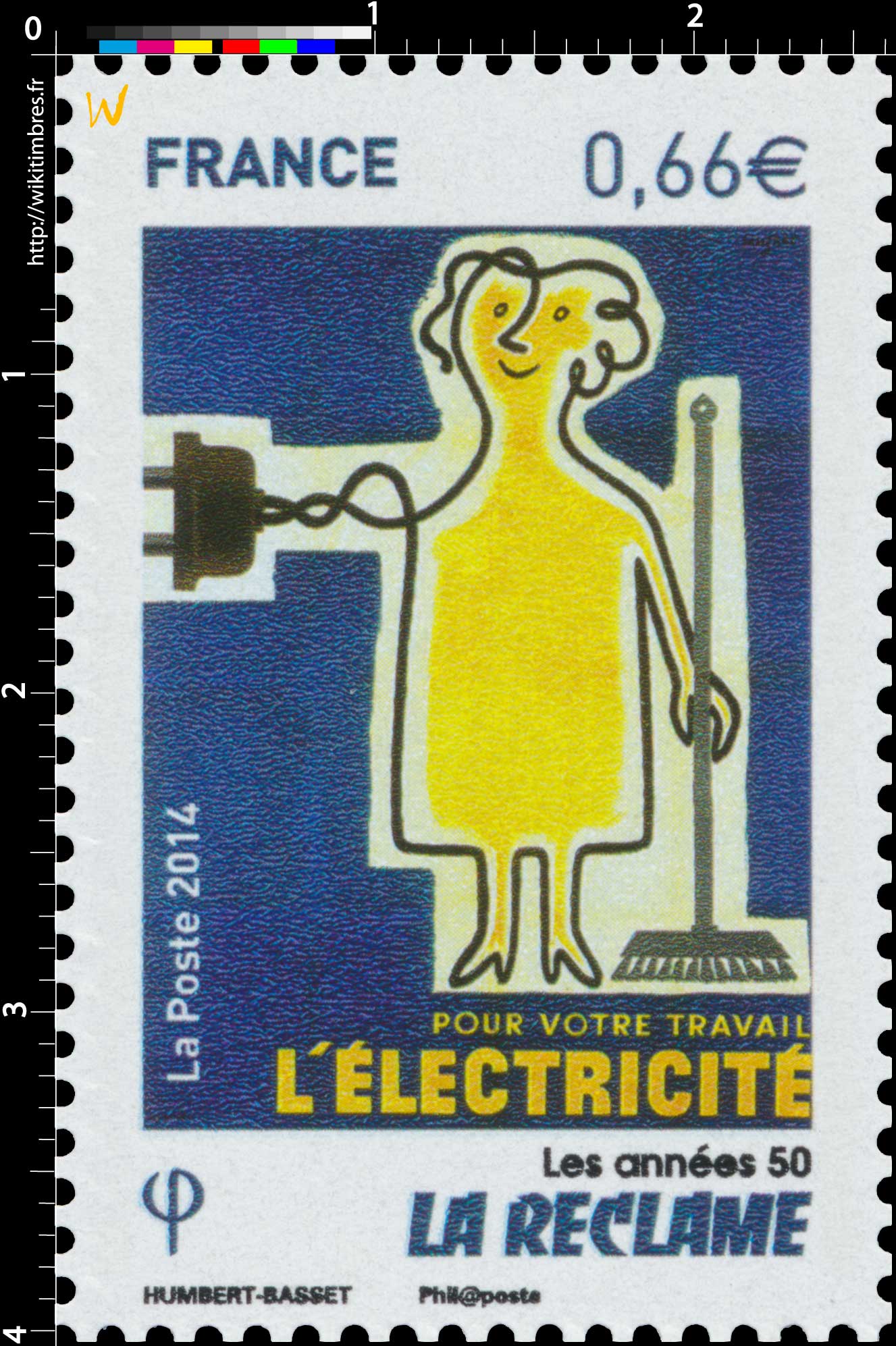 2014 les années 50 - la réclame - Pour votre travail l'électricité