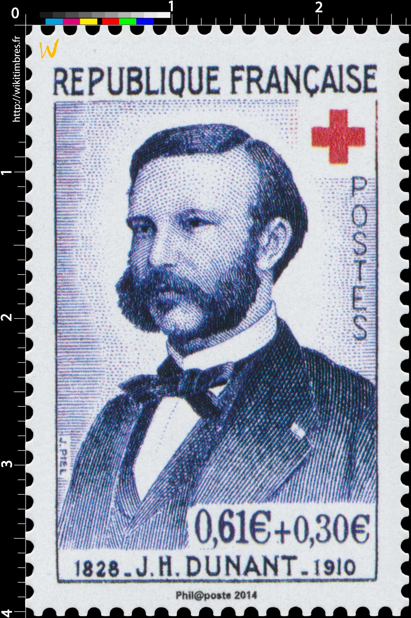 2014 J. H. DUNANT 1828-1910