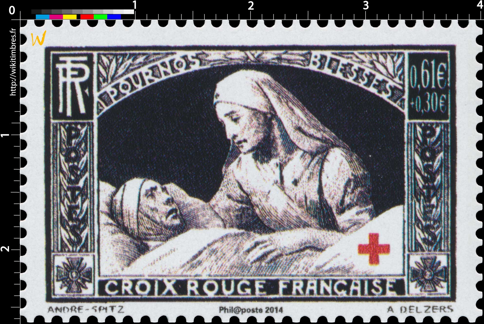 2014 Pour nos blessés Croix-Rouge française