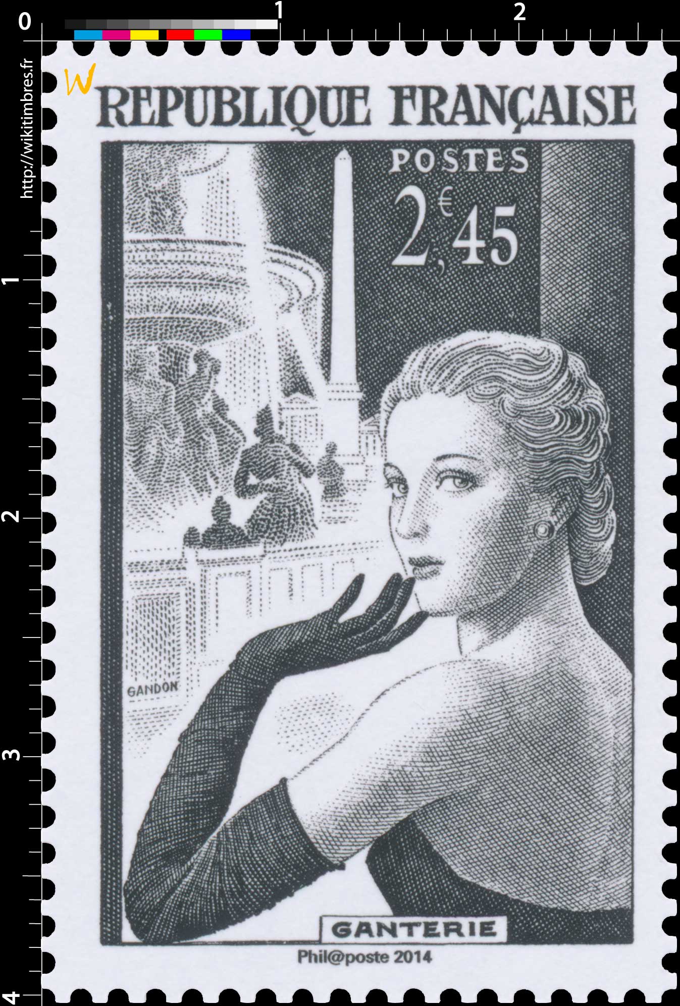 2014 Trésors de la Philatélie GANTERIE