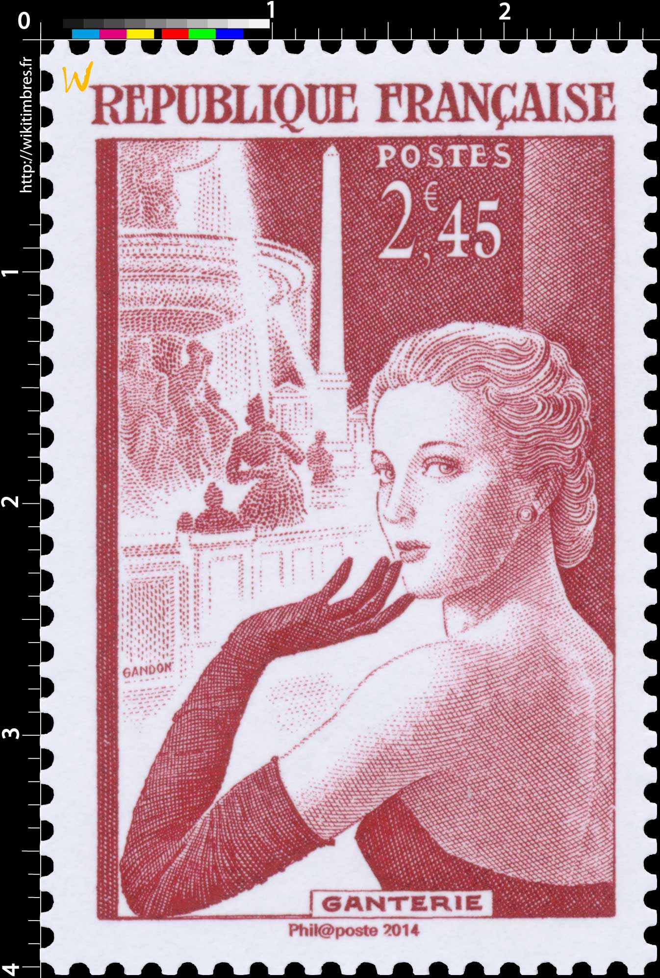 2014 Trésors de la Philatélie GANTERIE