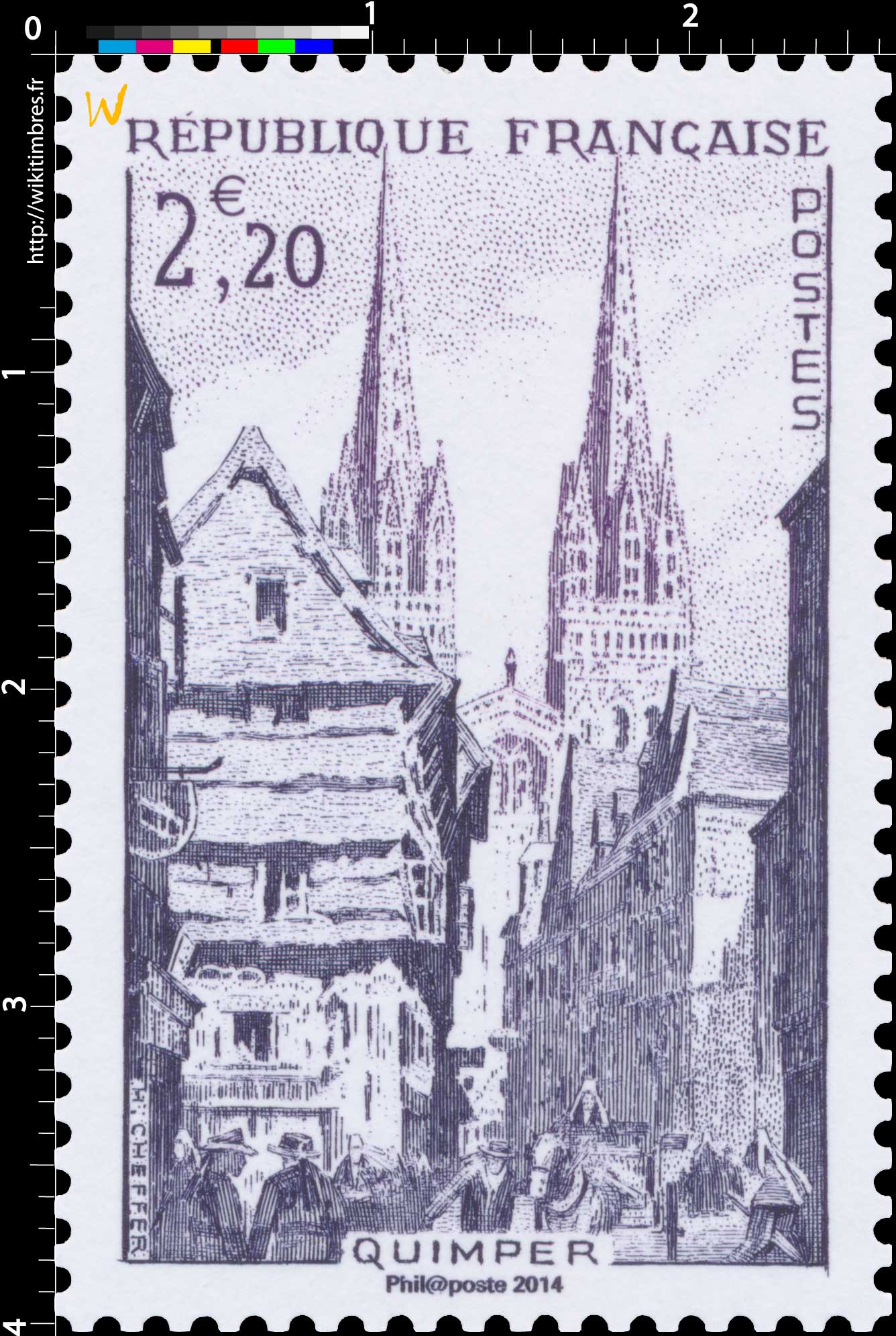 2014 Trésors de la Philatélie QUIMPER