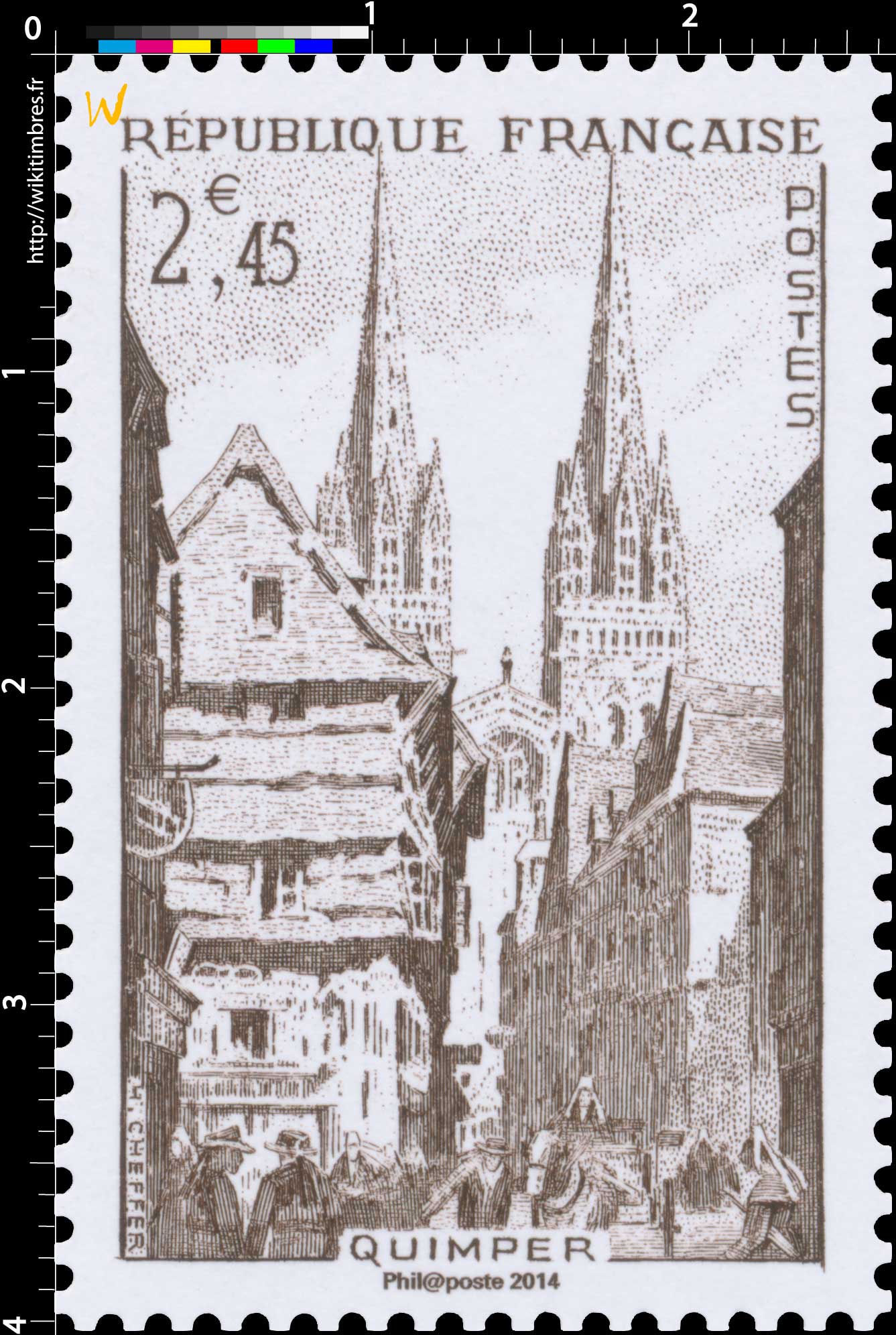 2014 Trésors de la Philatélie QUIMPER