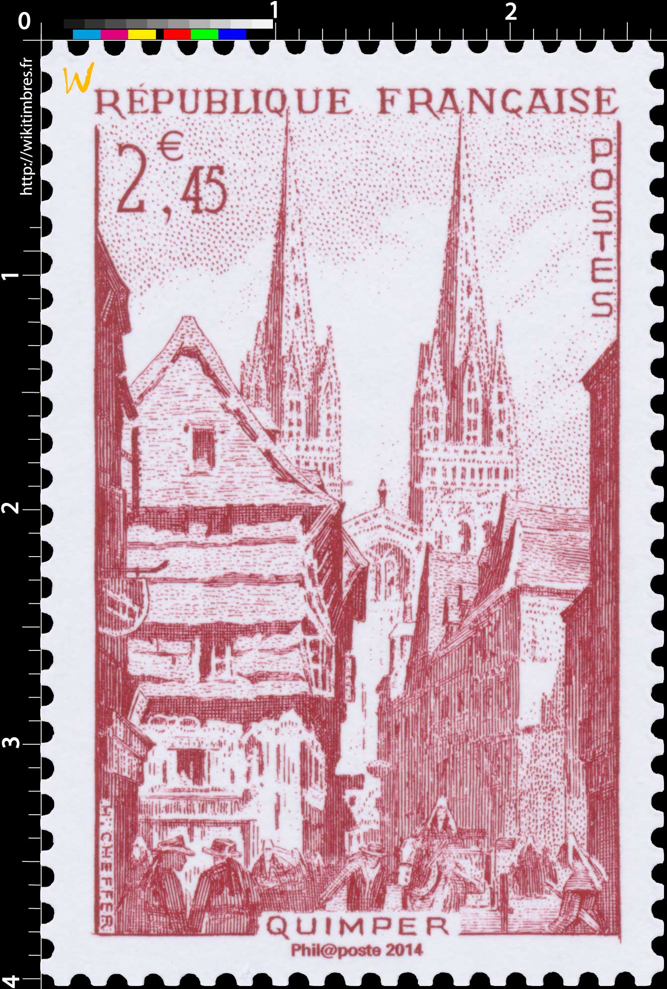 2014 Trésors de la Philatélie QUIMPER