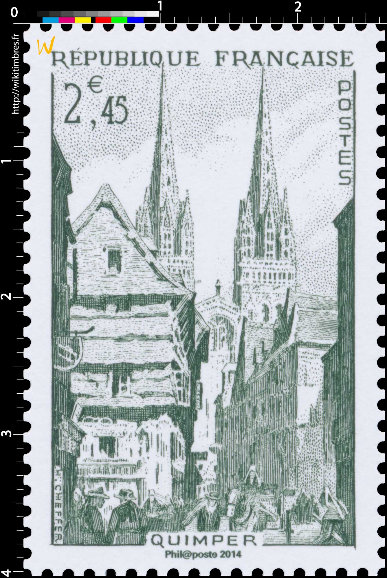 2014 Trésors de la Philatélie QUIMPER