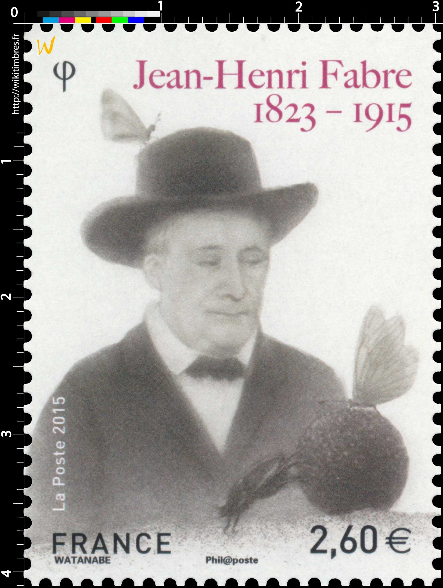 2015 Jean-Henri Fabre 1823-1915
