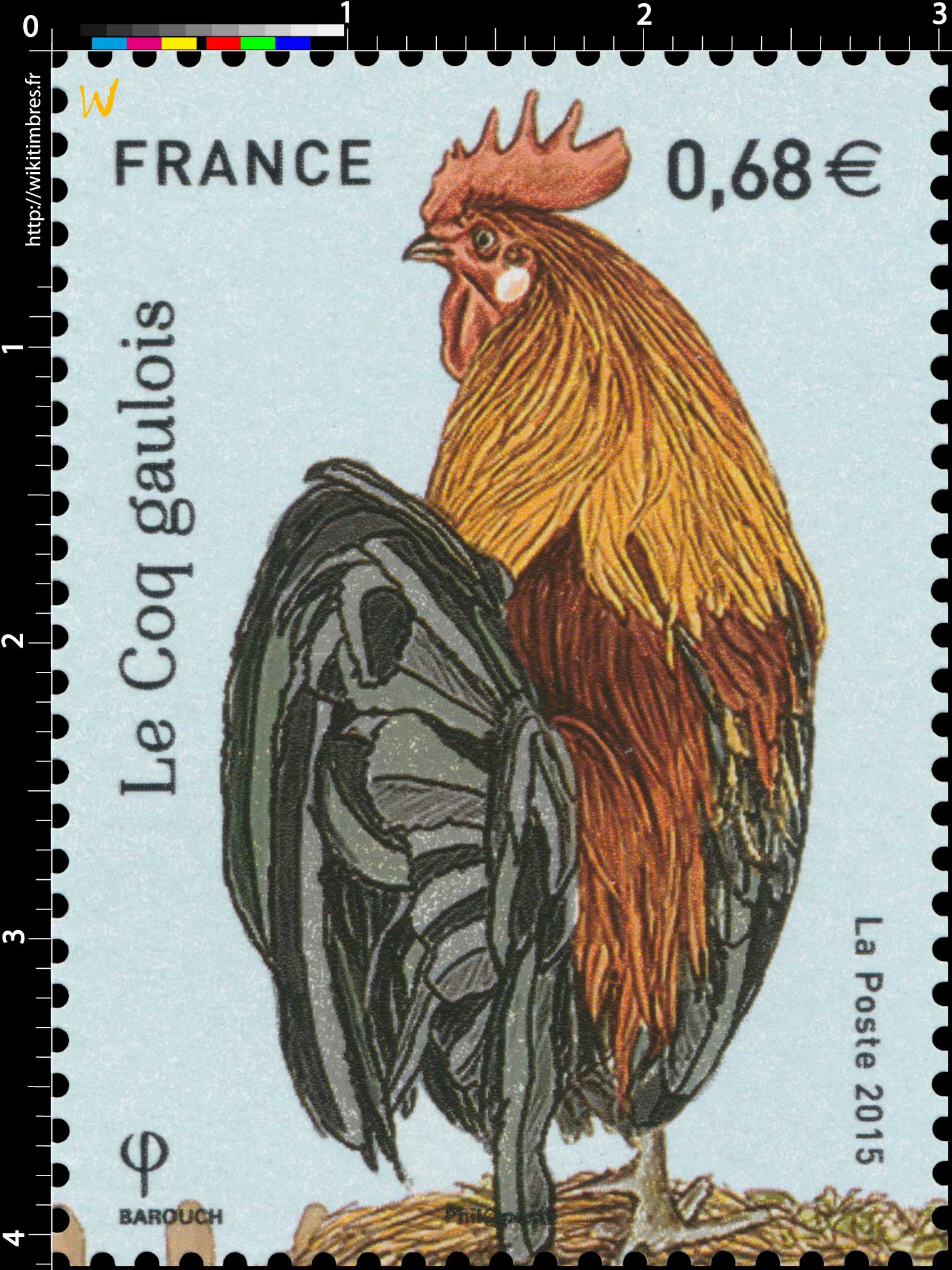 2015 Le coq gaulois