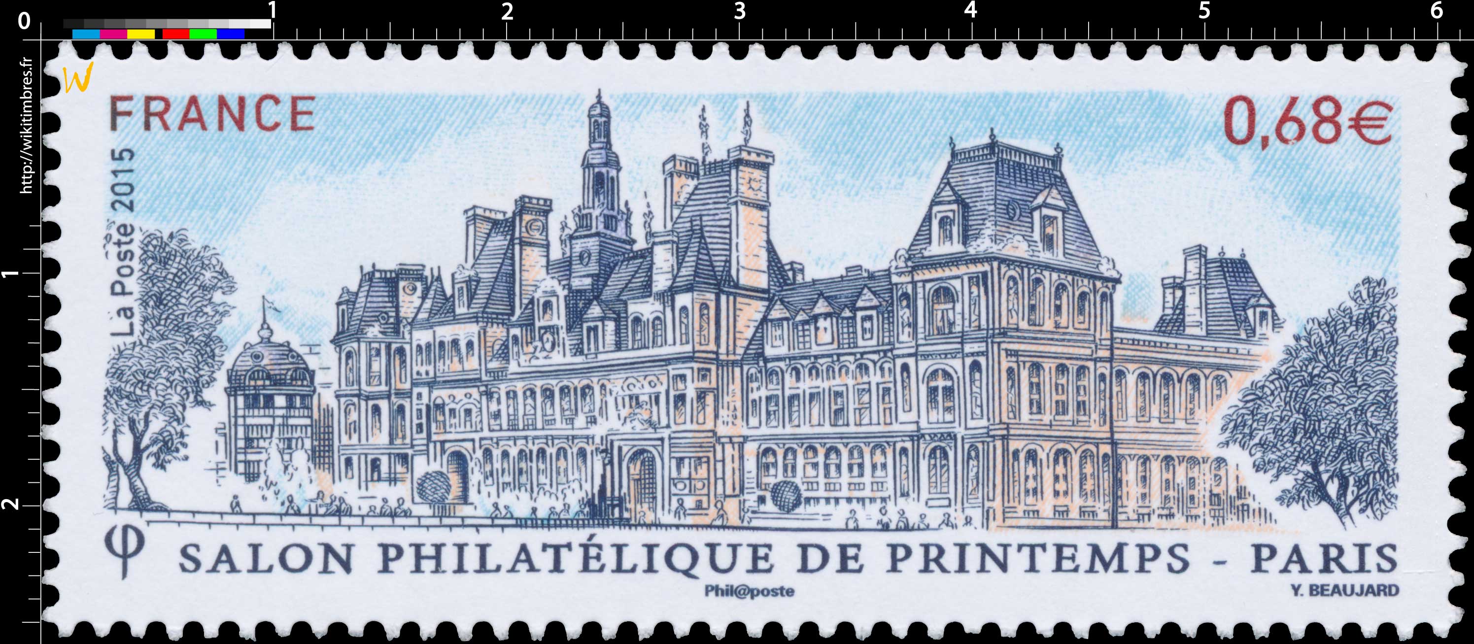 2015 Salon philatélique de printemps - Paris 