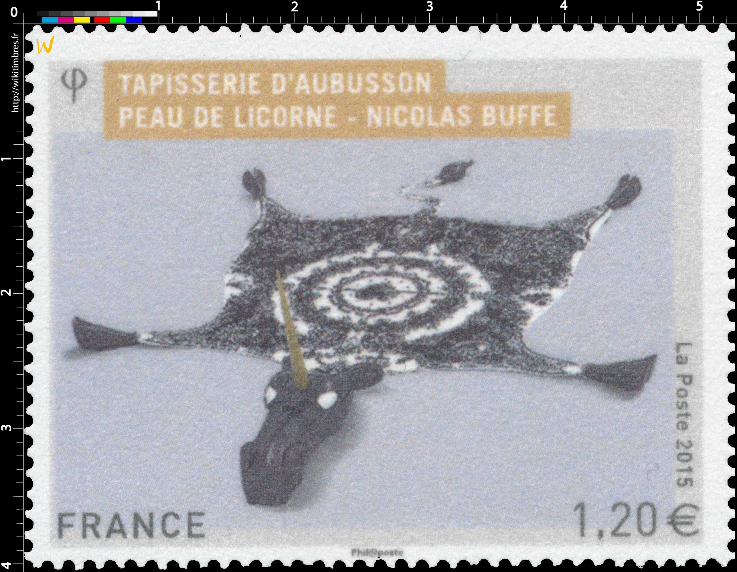 2015 Tapisserie d'Aubusson - Peau de licorne - Nicolas Buffe