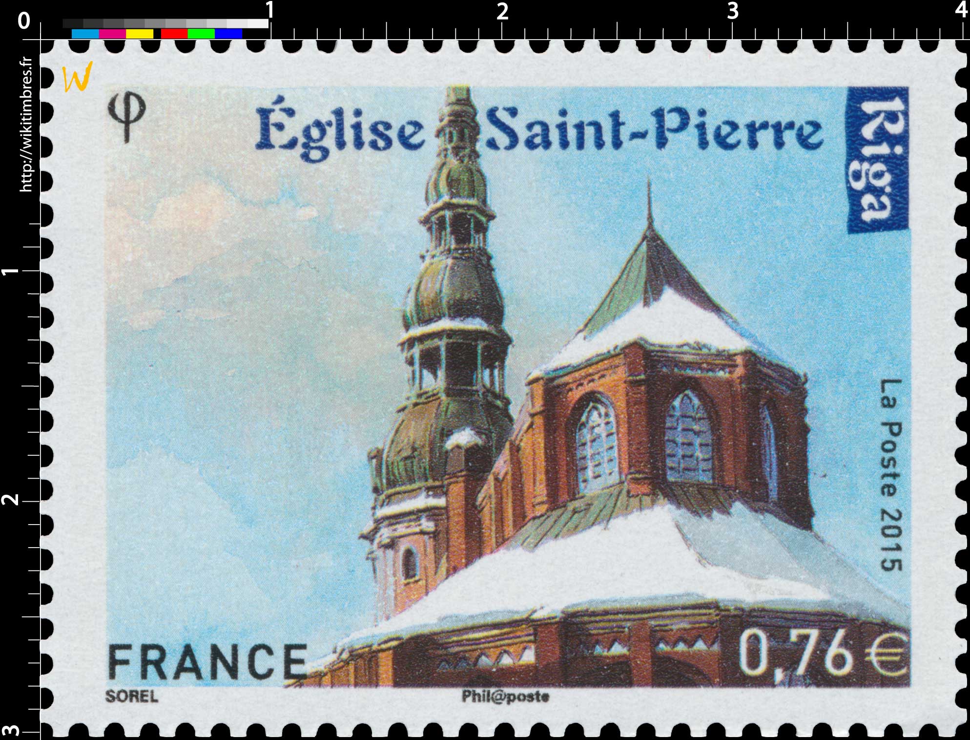 2015 Eglise Saint Pierre - Riga