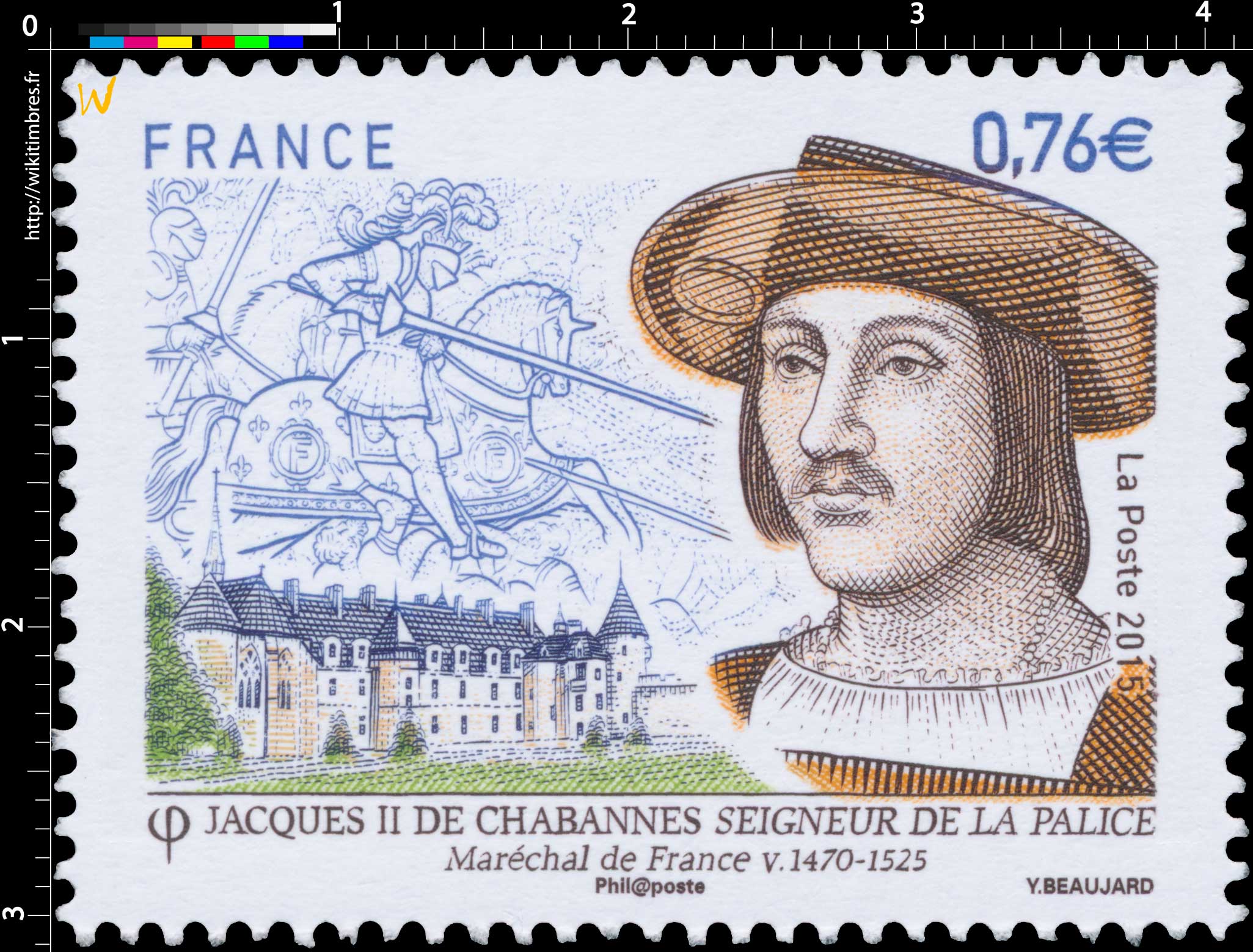 2015 Jacques II de Chabannes Seigneur de La Palice Maréchal de France v.1470-1525