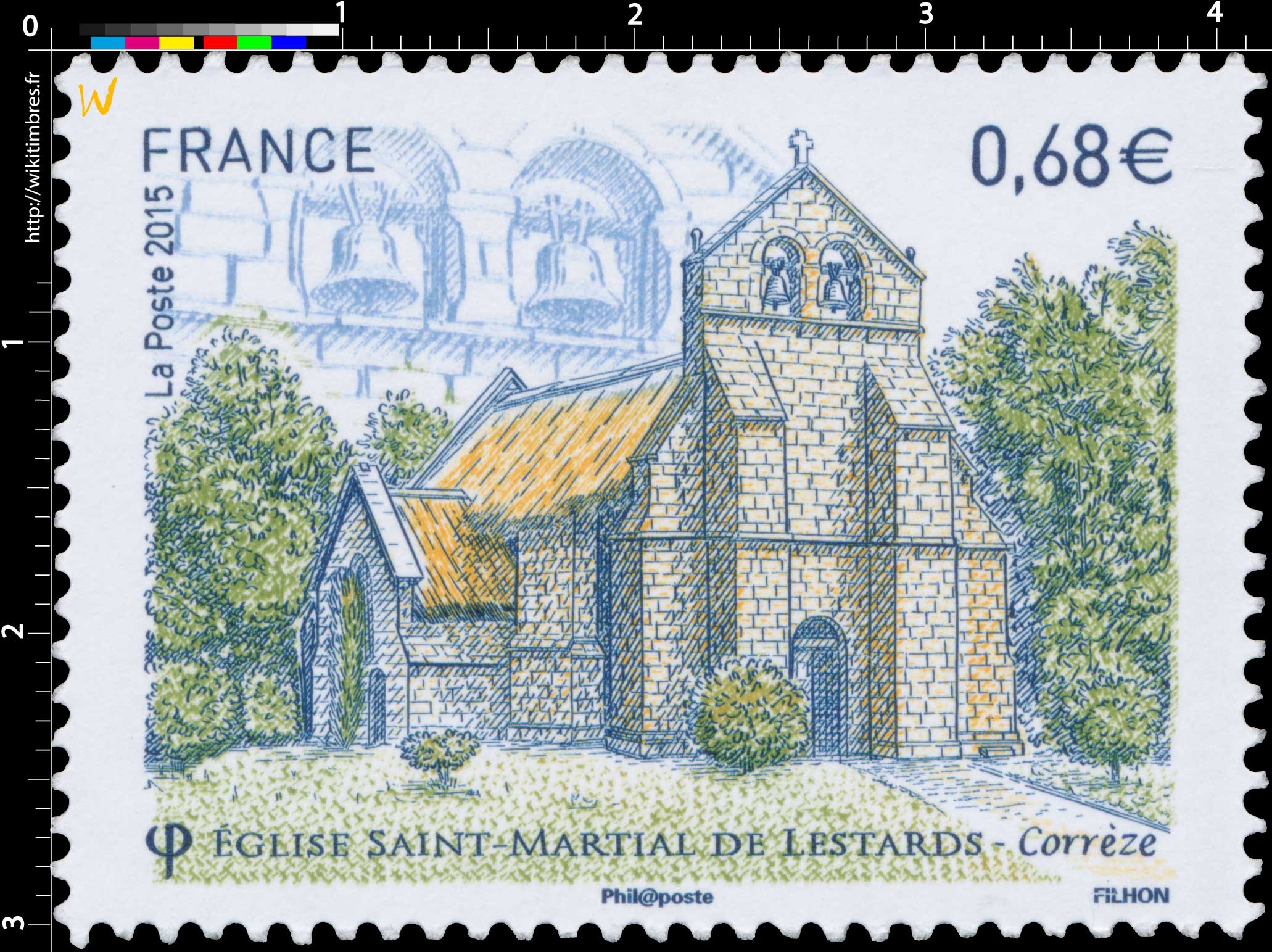 2015 Eglise Saint-Martial de Lestards - Corrèze 