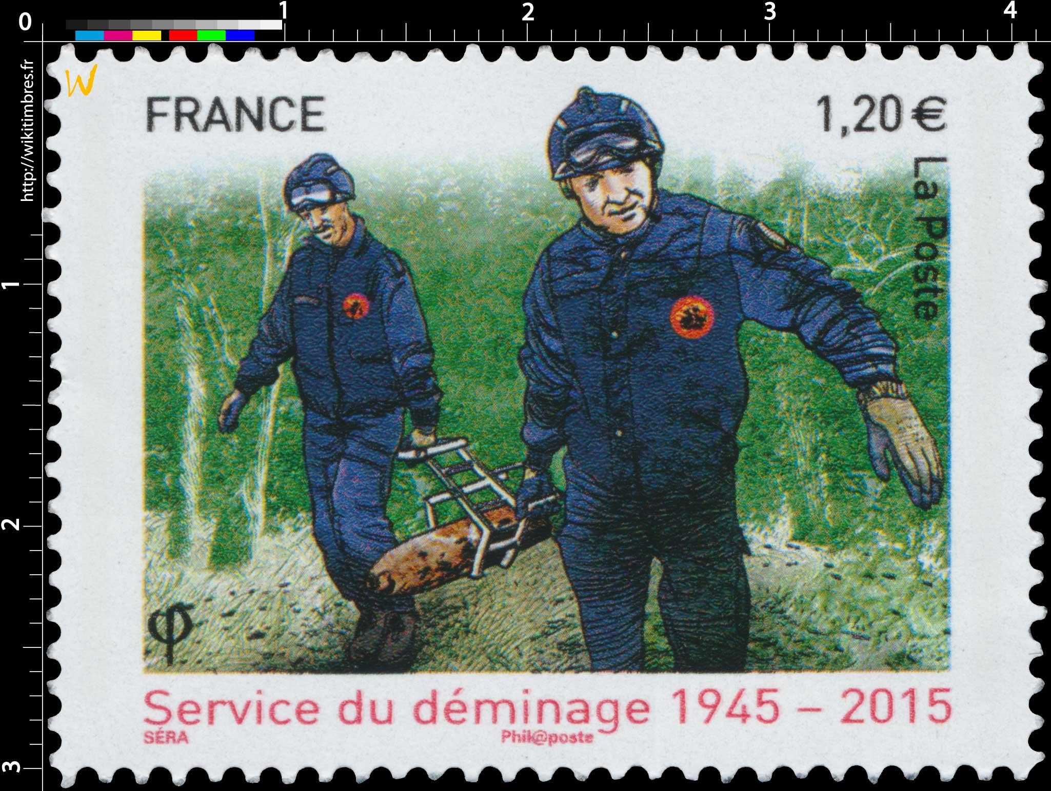 2015 Service du déminage 1945-2015