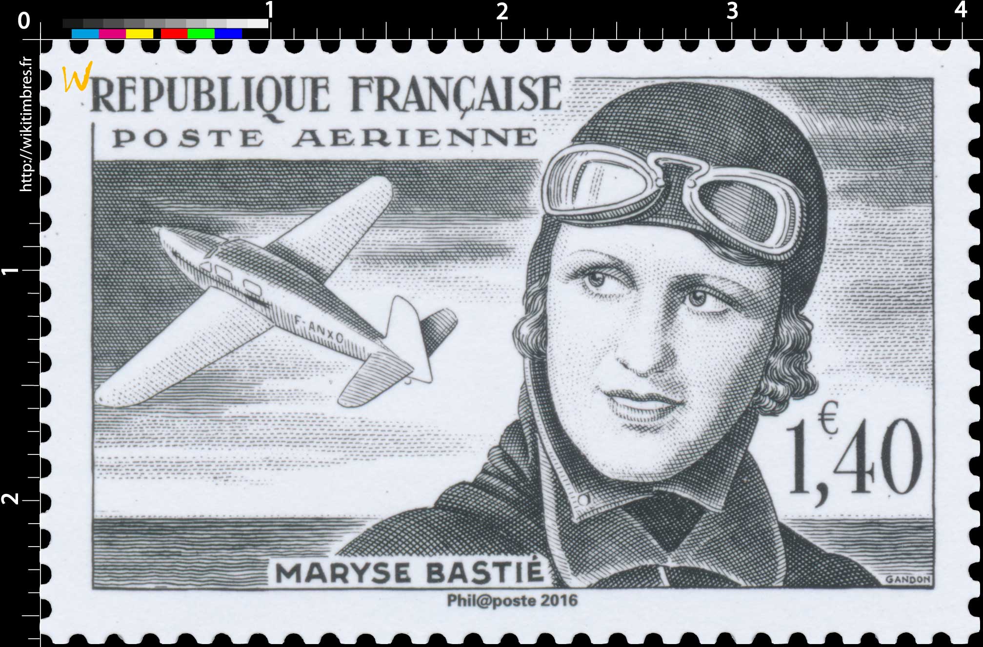 Trésors de la Philatélie 2016 -  MARYSE BASTIÉ