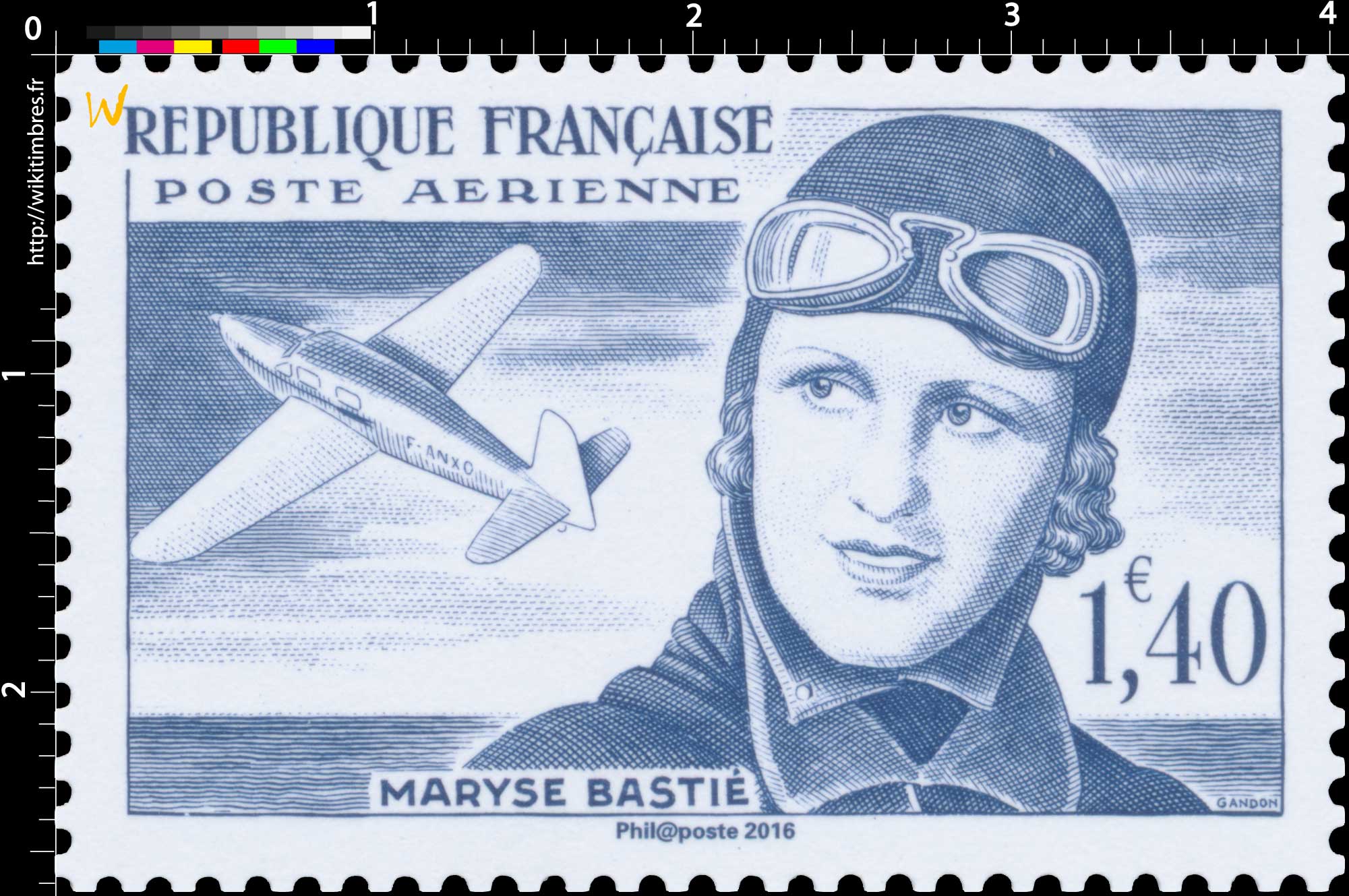 Trésors de la Philatélie 2016 -  MARYSE BASTIÉ